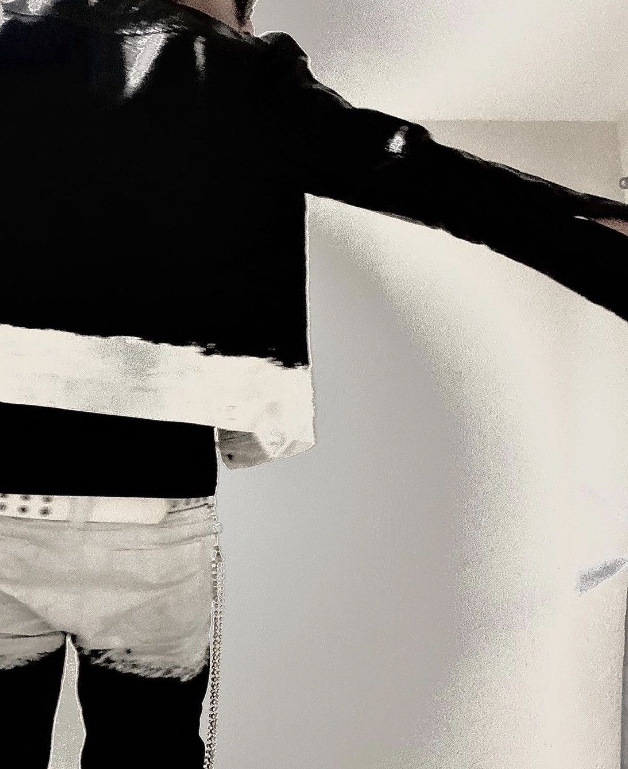 Other faded leather pants Size US 32 / EU 48 - 2 Thumbnail