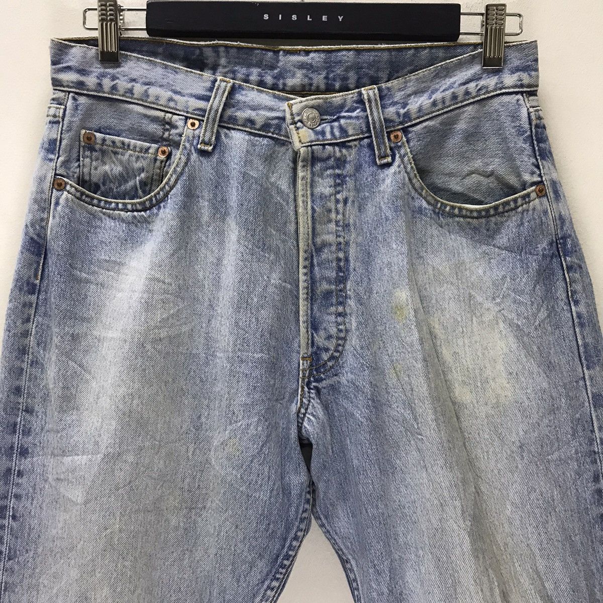 Levi's Vintage 90s Levis 501 Denim Jeans For over 140year Size US 32 / EU 48 - 3 Thumbnail