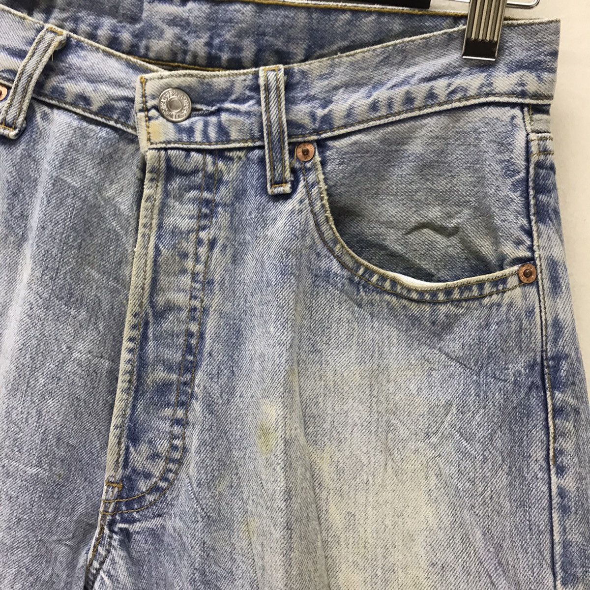 Levi's Vintage 90s Levis 501 Denim Jeans For over 140year Size US 32 / EU 48 - 5 Thumbnail