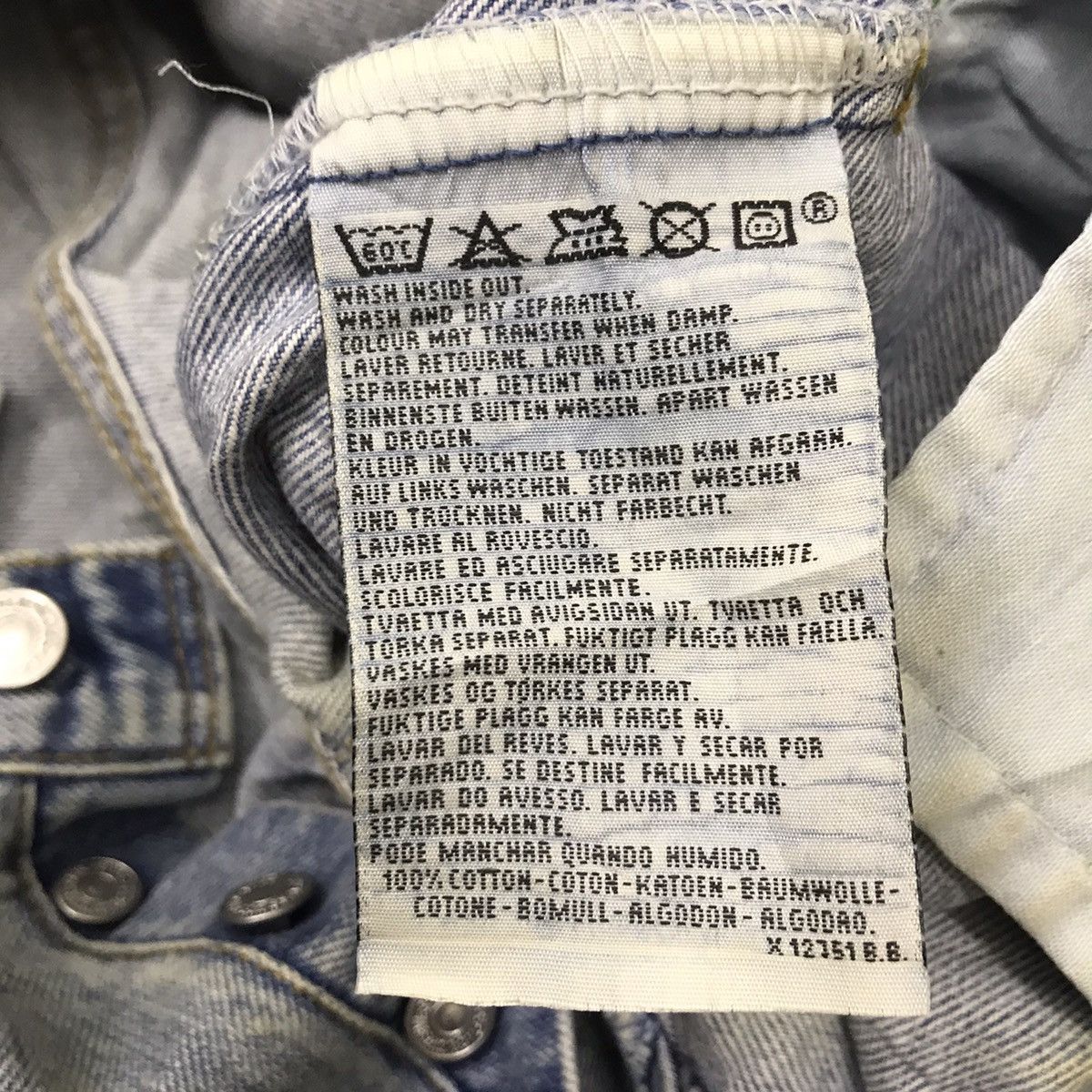 Levi's Vintage 90s Levis 501 Denim Jeans For over 140year Size US 32 / EU 48 - 23 Thumbnail