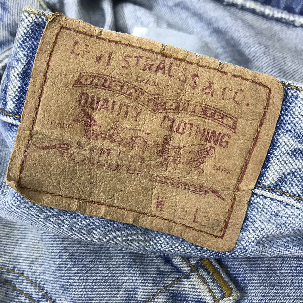 Levi's Vintage 90s Levis 501 Denim Jeans For over 140year Size US 32 / EU 48 - 21 Thumbnail