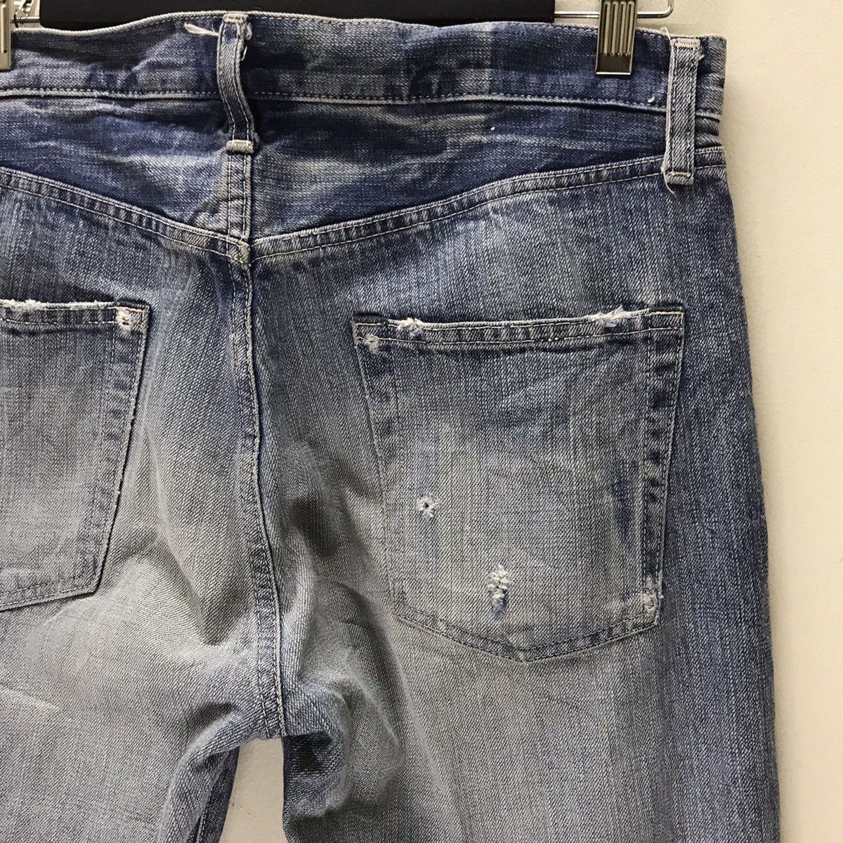 Spellbound Vintage 90s Spellbound Distressed Denim Made in Japan Size US 33 - 12 Thumbnail