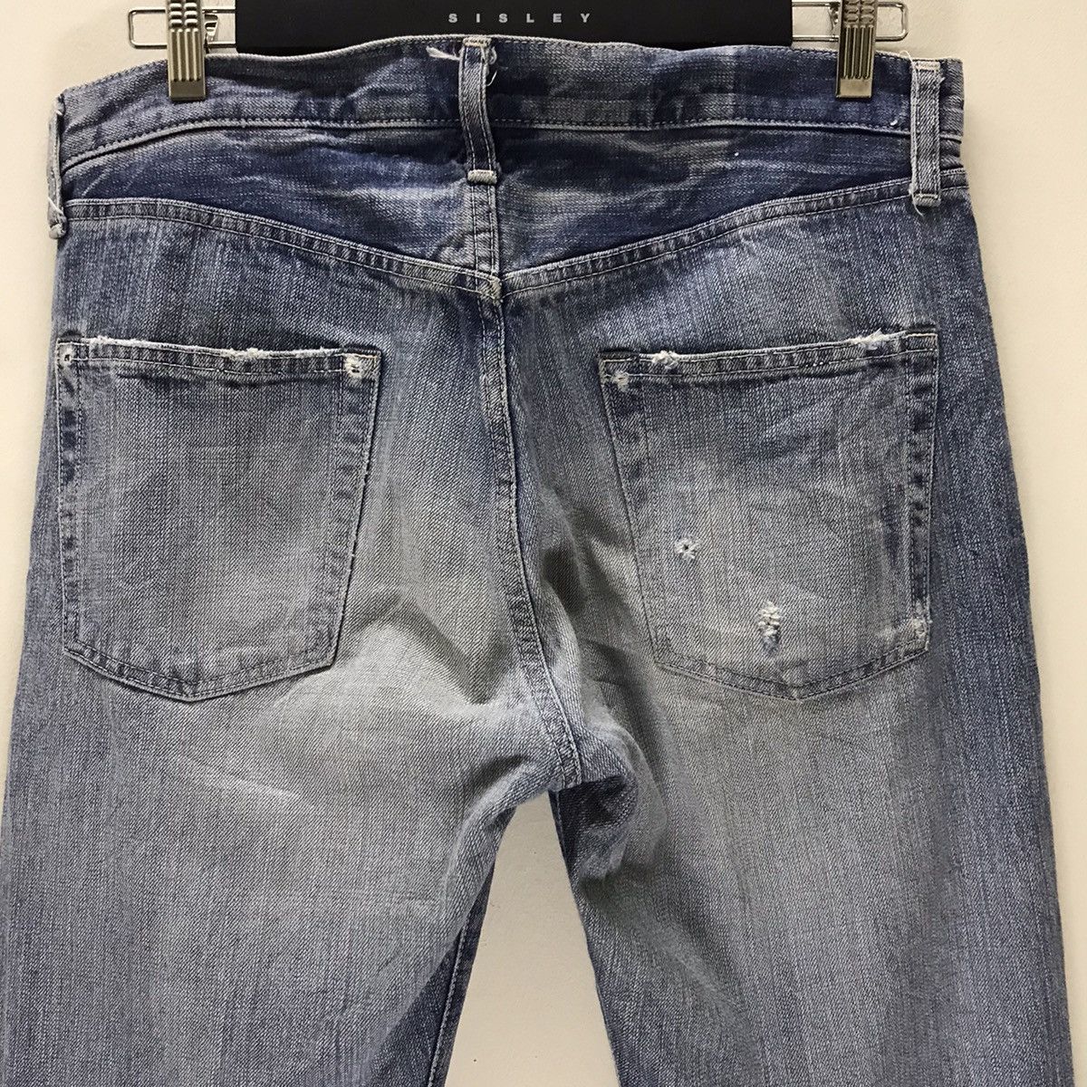 Spellbound Vintage 90s Spellbound Distressed Denim Made in Japan Size US 33 - 10 Thumbnail