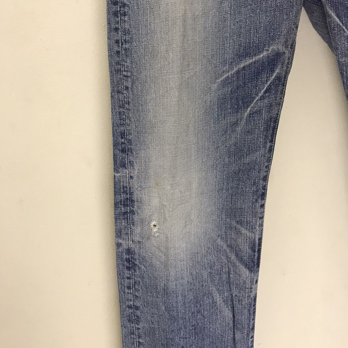 Spellbound Vintage 90s Spellbound Distressed Denim Made in Japan Size US 33 - 6 Thumbnail