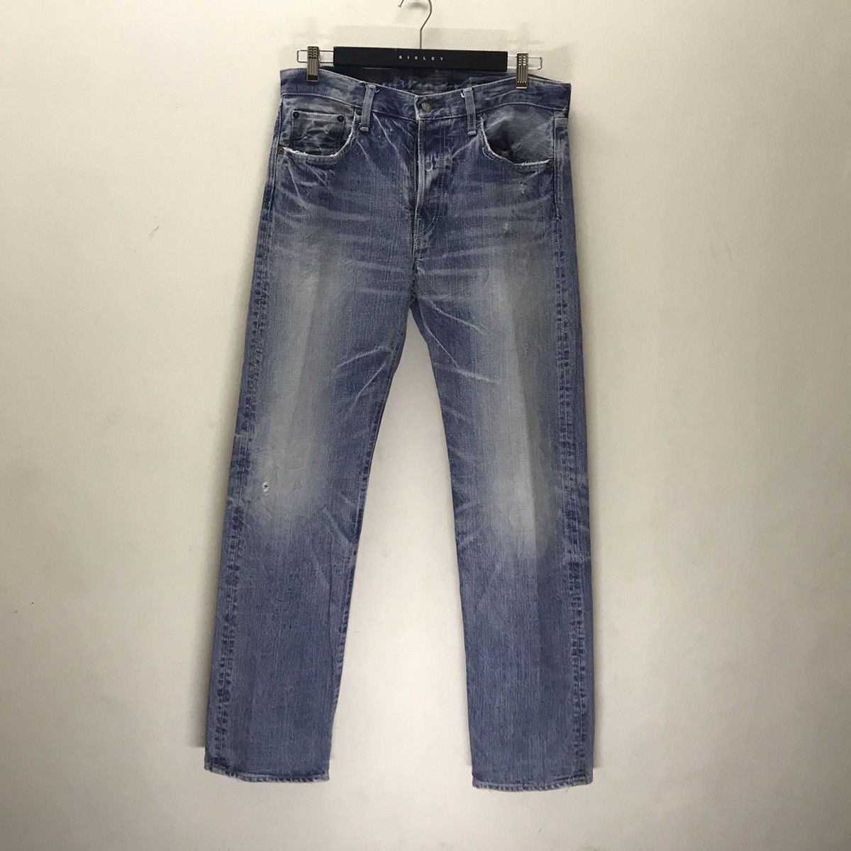 Spellbound Vintage 90s Spellbound Distressed Denim Made in Japan Size US 33 - 22 Thumbnail