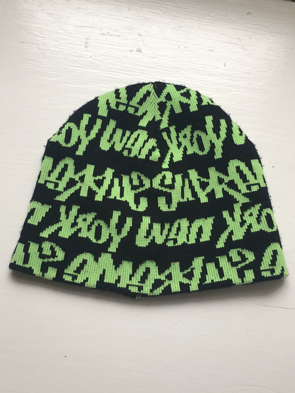 Supreme 2001 Fat Tip Graffiti Beanie | Grailed