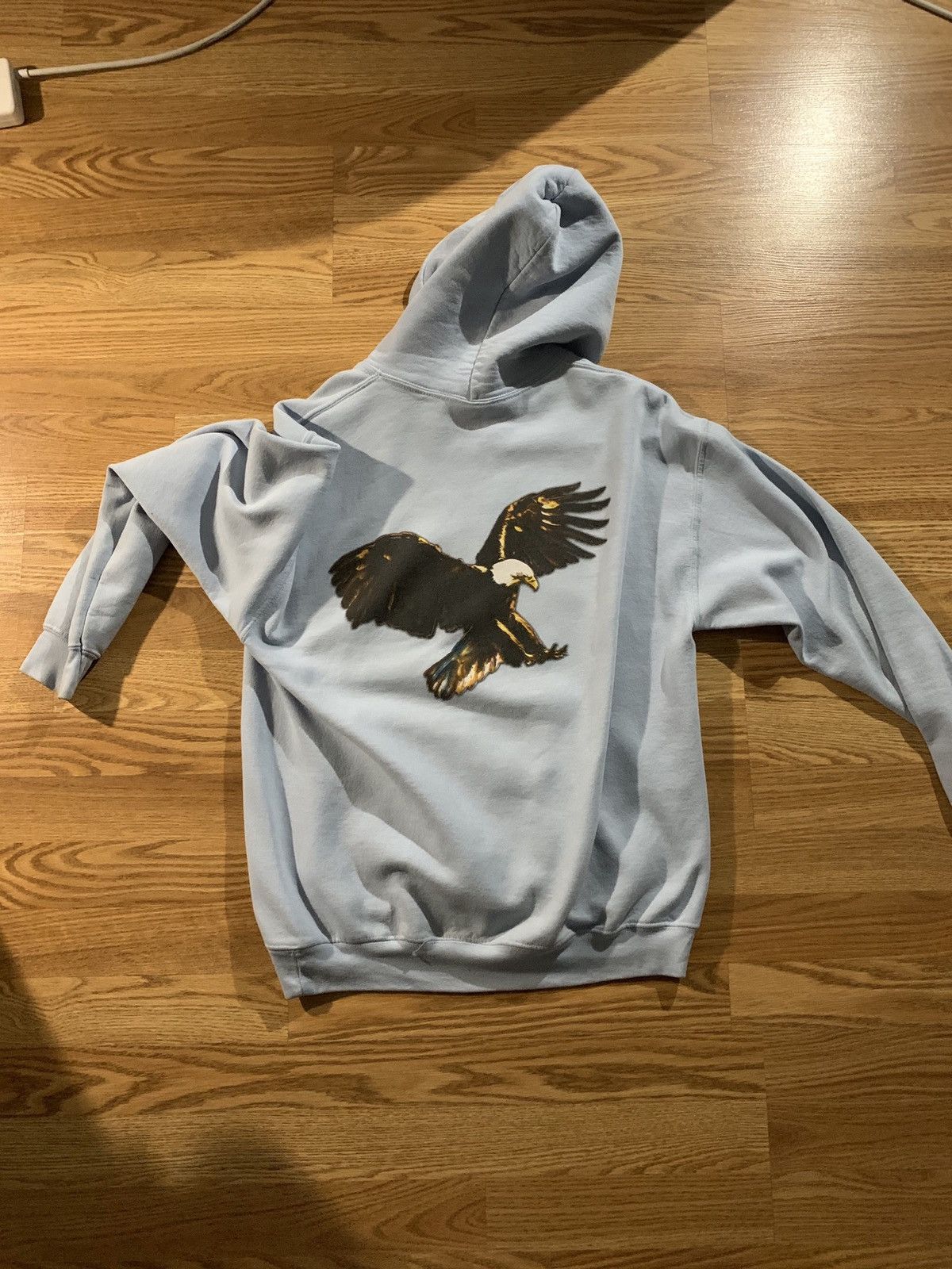 Travis Scott Travis Scott Birds in the Trap Sing Mcknight Sky Blue Hoodie Grailed