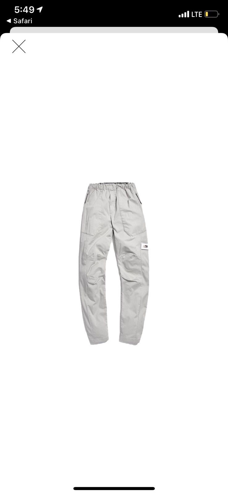 Kith Kith Mercer Pants 6 VI FW19 Size US 32 / EU 48 - 2 Thumbnail