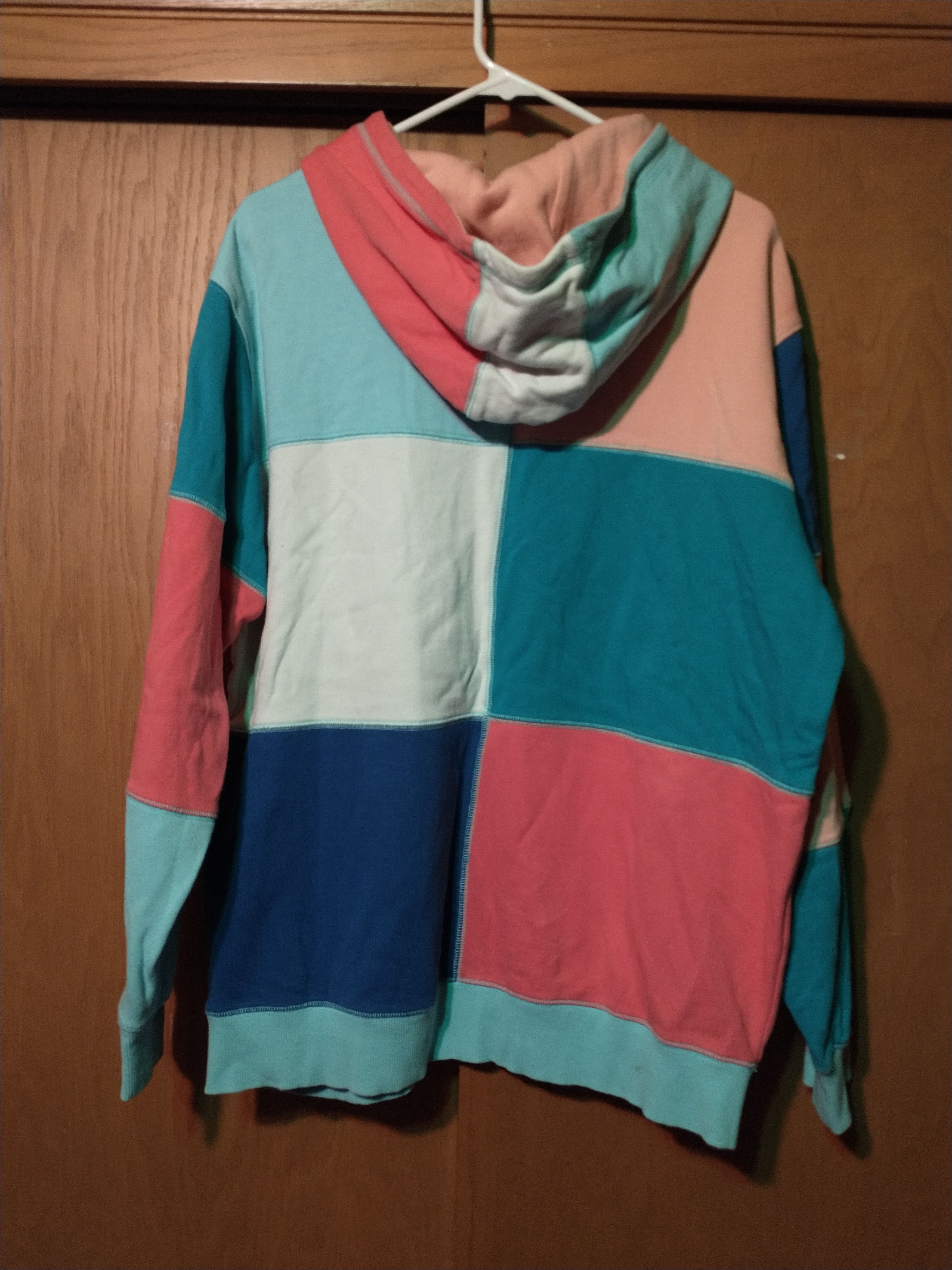 Patchwork hoodie teddy fresh outlet
