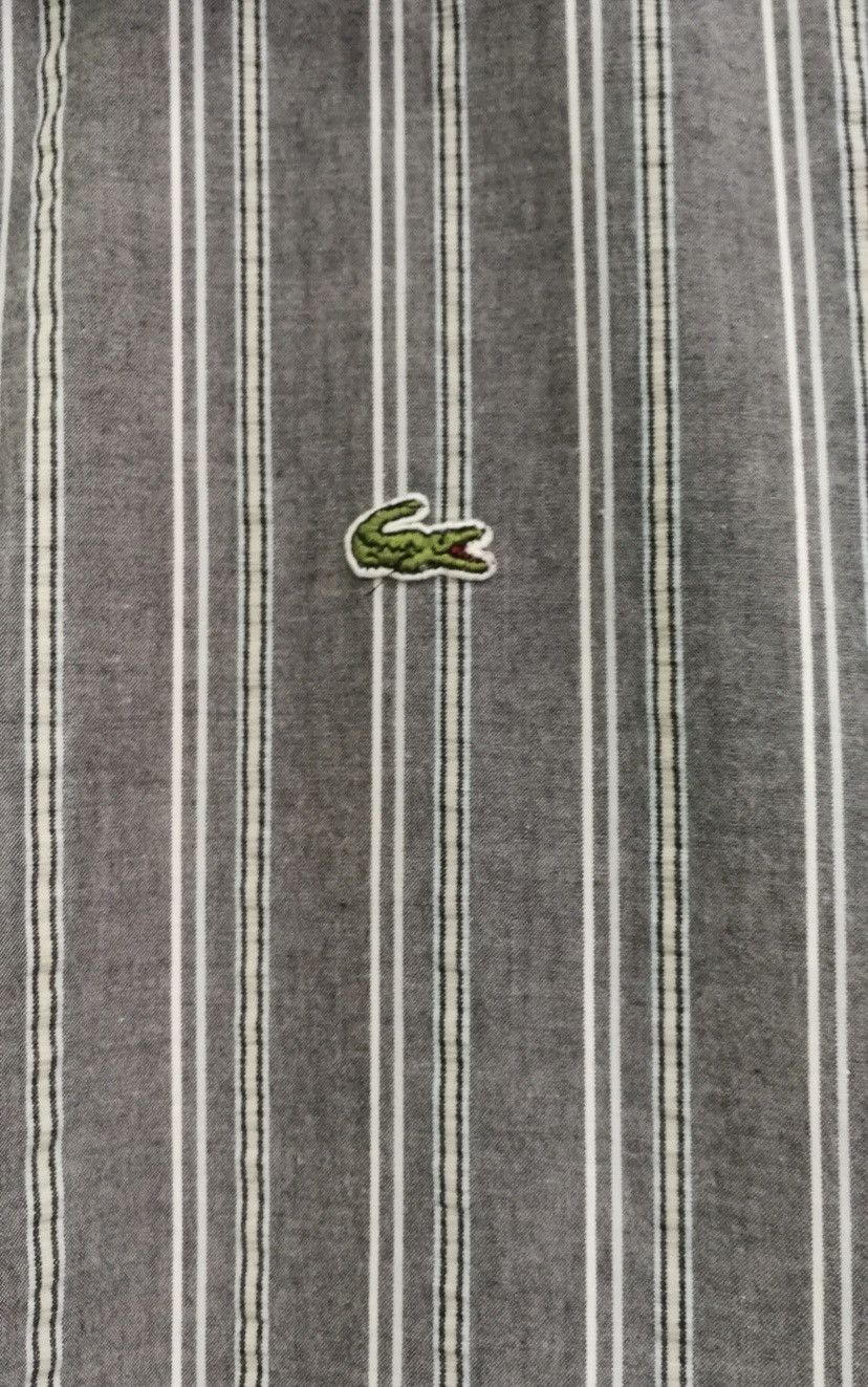 Lacoste LACOSTE STRIPE REVERSIBLE JACKET Size US L / EU 52-54 / 3 - 14 Thumbnail