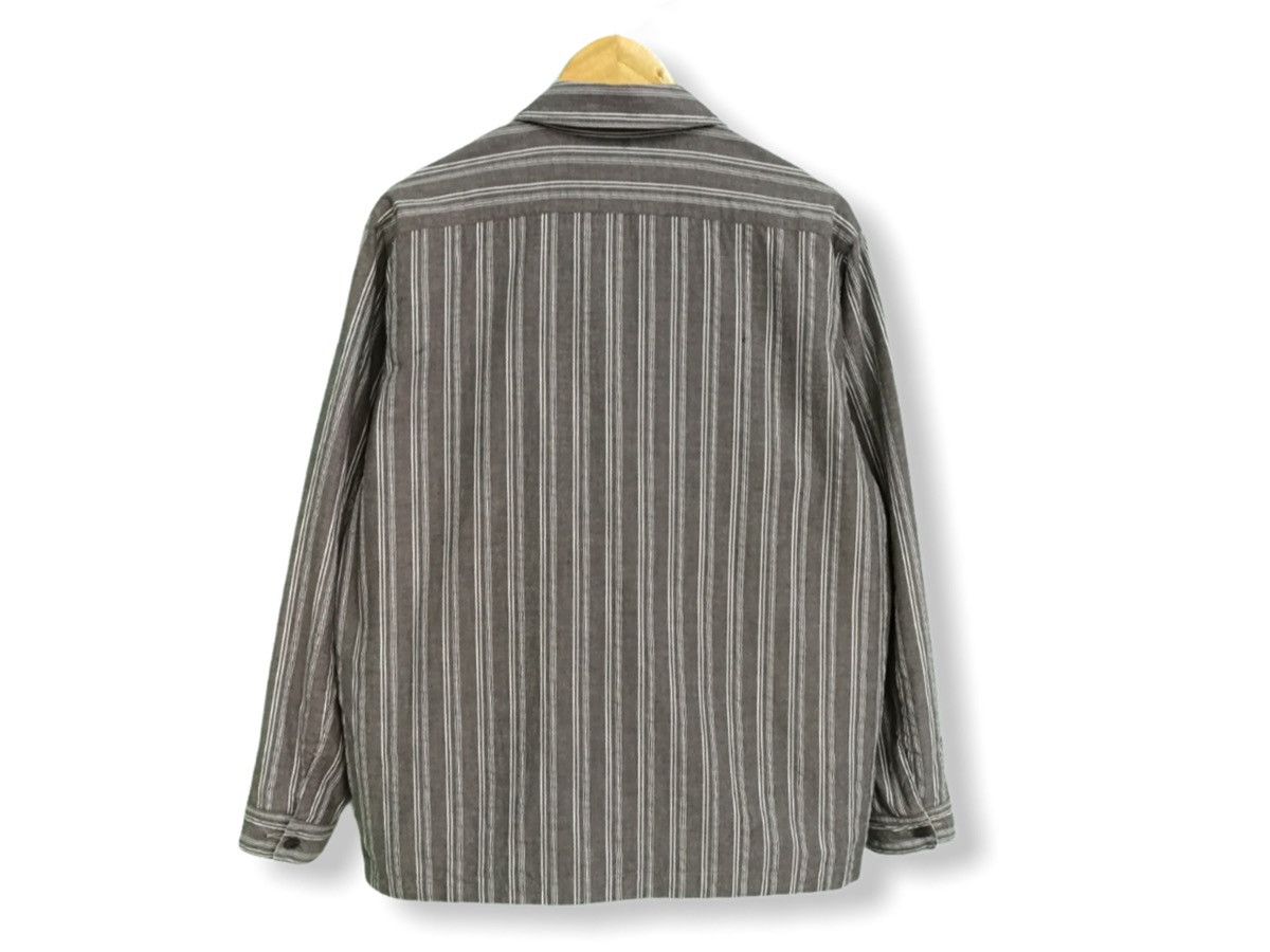Lacoste LACOSTE STRIPE REVERSIBLE JACKET Size US L / EU 52-54 / 3 - 5 Thumbnail