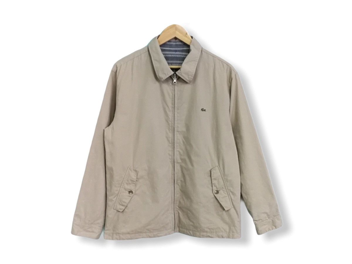 Lacoste LACOSTE STRIPE REVERSIBLE JACKET Size US L / EU 52-54 / 3 - 7 Thumbnail