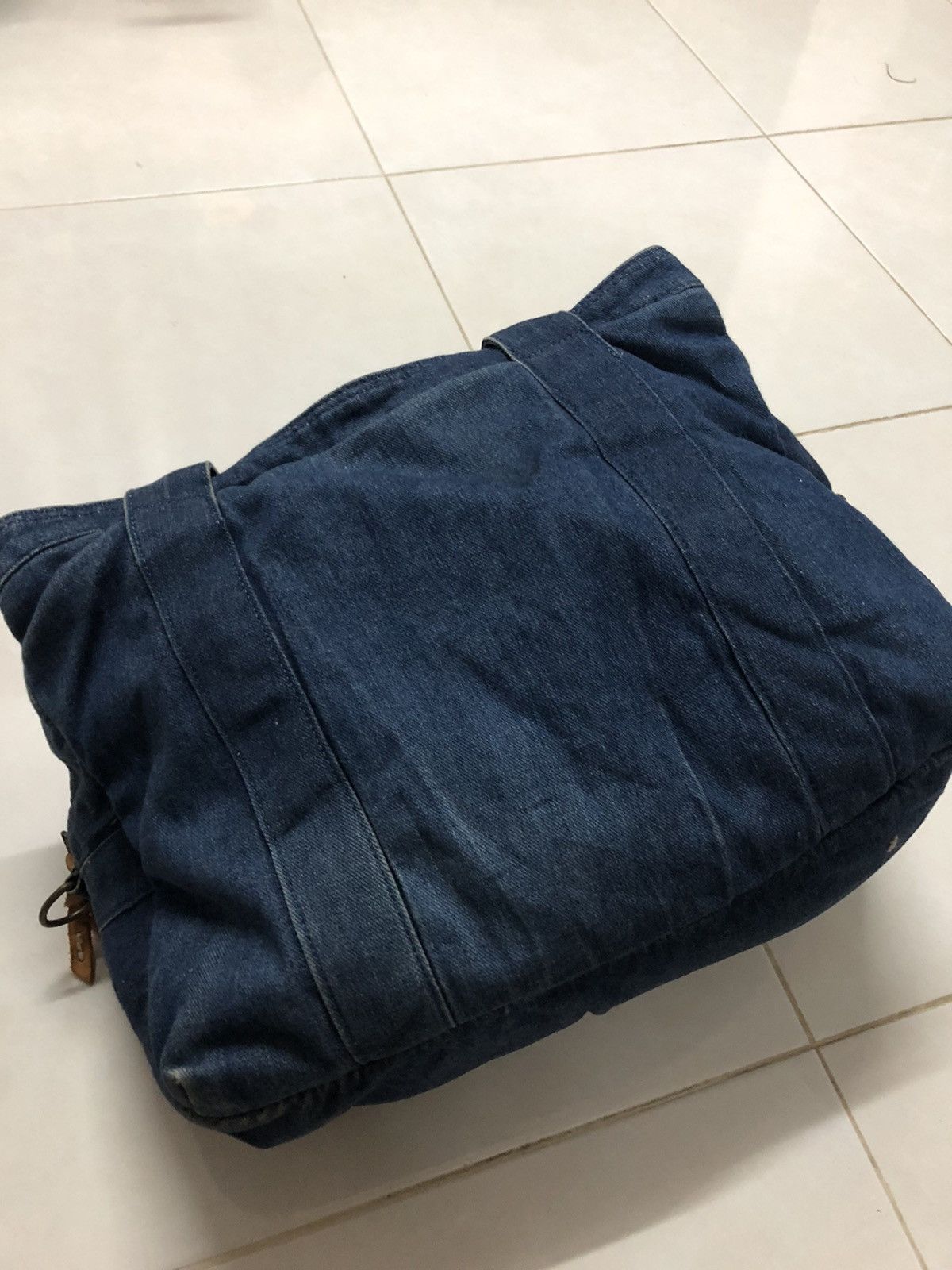 Lee × Vintage Vintage Lee Denim Tote Sling Bag Size ONE SIZE - 6 Thumbnail