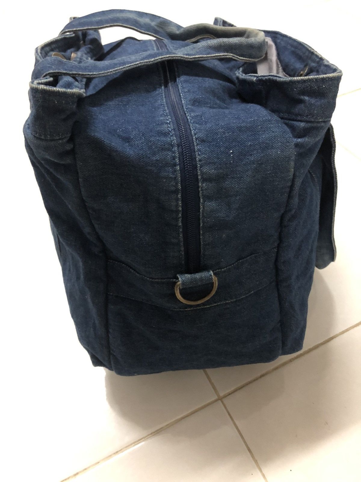 Lee × Vintage Vintage Lee Denim Tote Sling Bag Size ONE SIZE - 7 Thumbnail