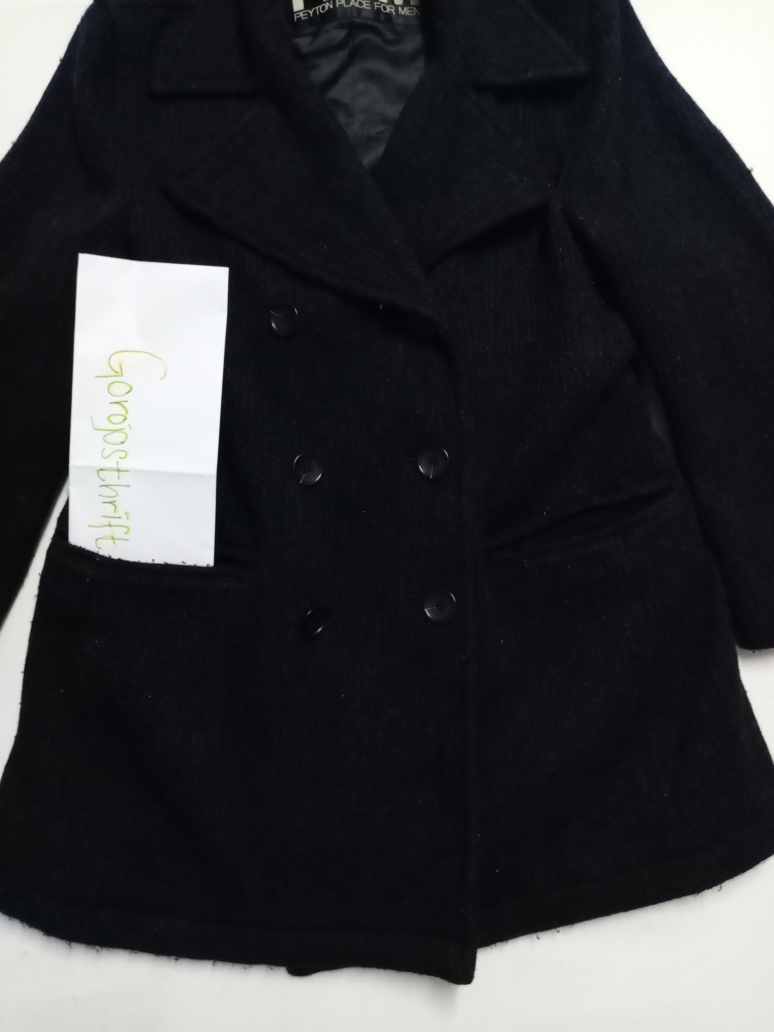 Japanese Brand × PPFM Rare! PPFM wool trench coat jacket Size US M / EU 48-50 / 2 - 10 Thumbnail