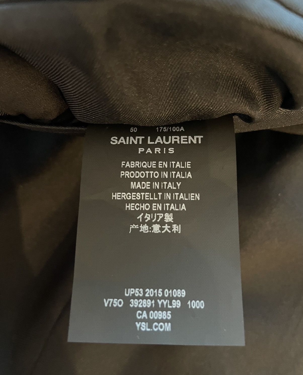 Hedi Slimane Extremely Limited Most Wanted Sold Out Le Smoking By Hedi Size 50R - 8 Thumbnail