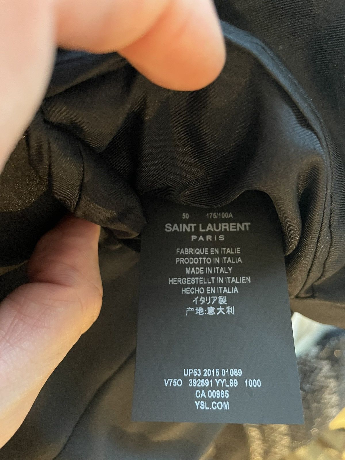 Hedi Slimane Extremely Limited Most Wanted Sold Out Le Smoking By Hedi Size 50R - 9 Thumbnail