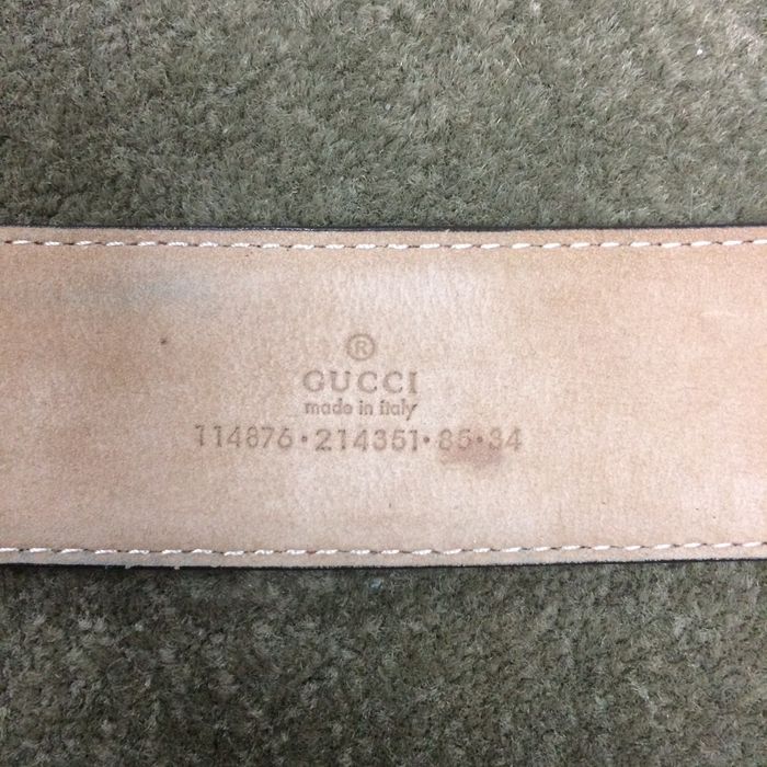 Gucci Red Guccissima Belt | Grailed