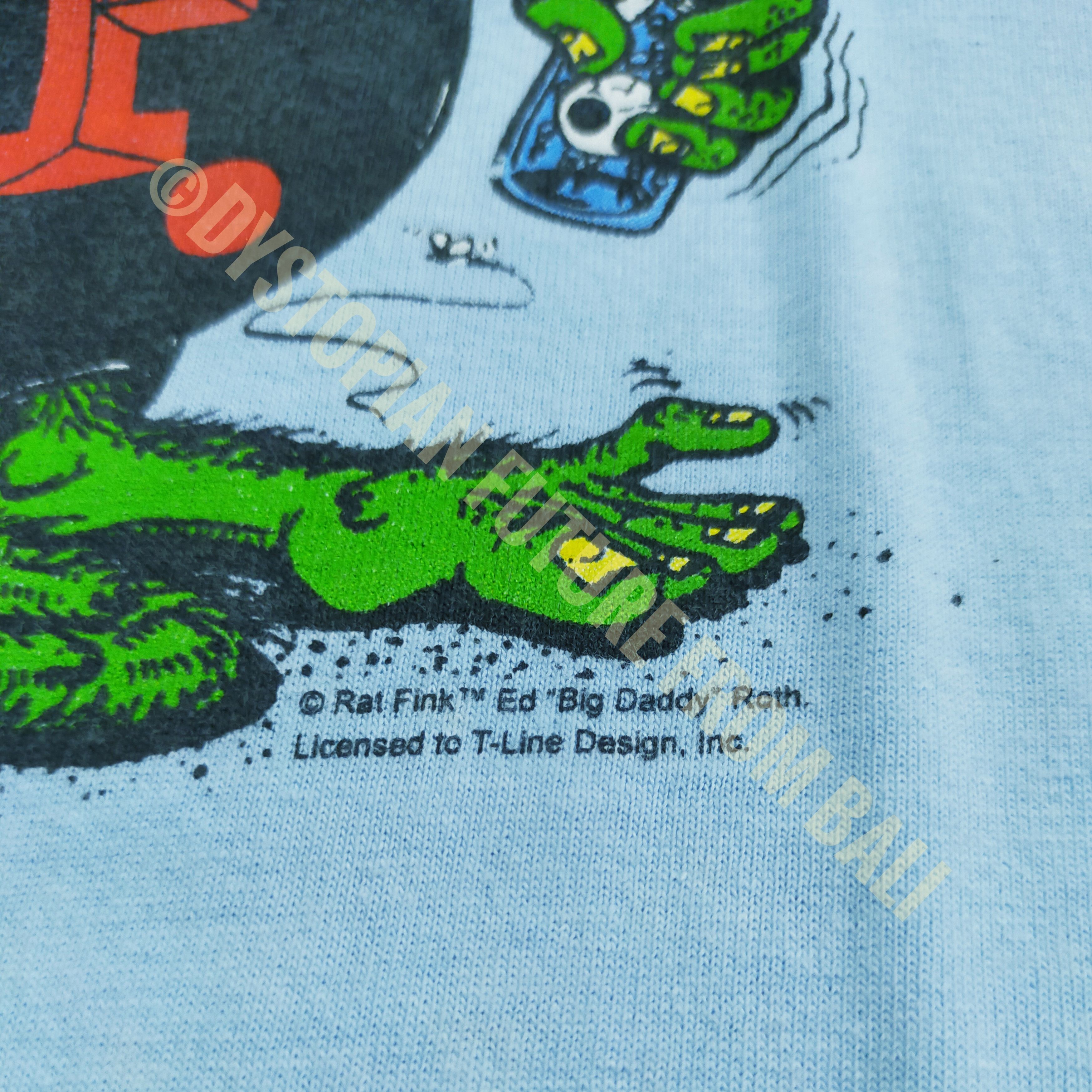 Gildan Ratfink - I Caught The Eyeball That Ate My Brain! T-shirt Size US M / EU 48-50 / 2 - 4 Thumbnail