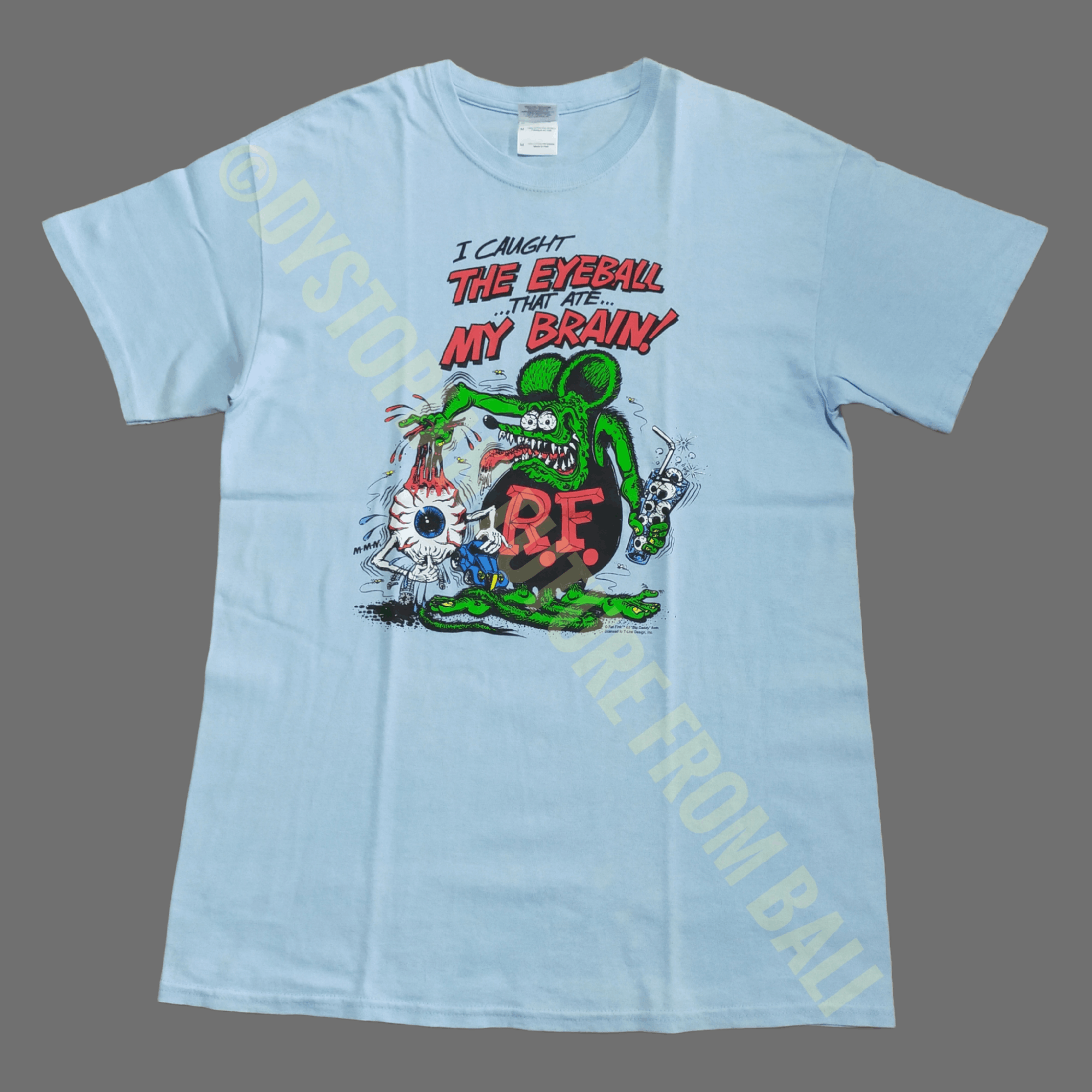 Gildan Ratfink - I Caught The Eyeball That Ate My Brain! T-shirt Size US M / EU 48-50 / 2 - 1 Thumbnail