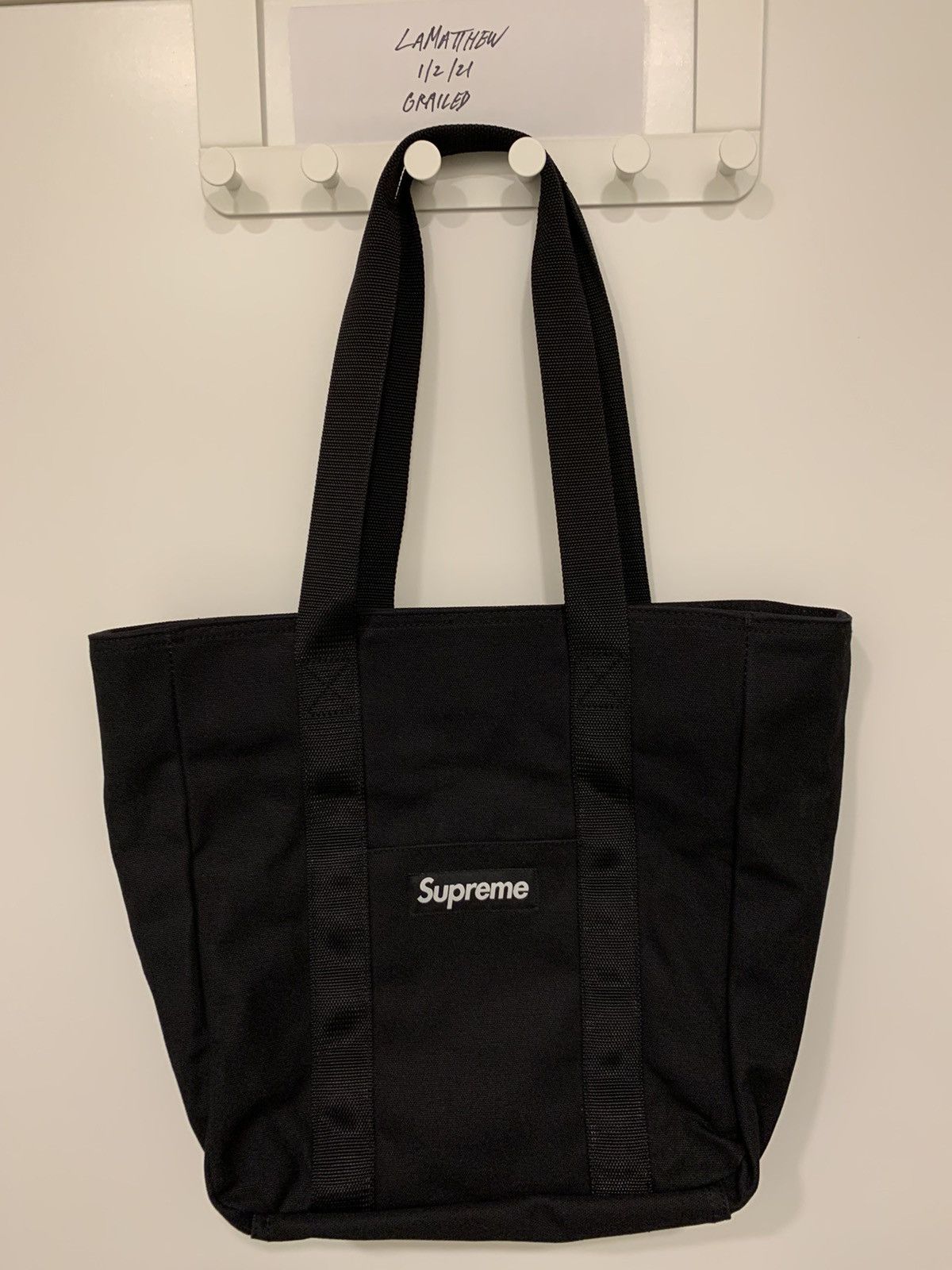 Supreme Supreme Canvas Tote Bag | Grailed