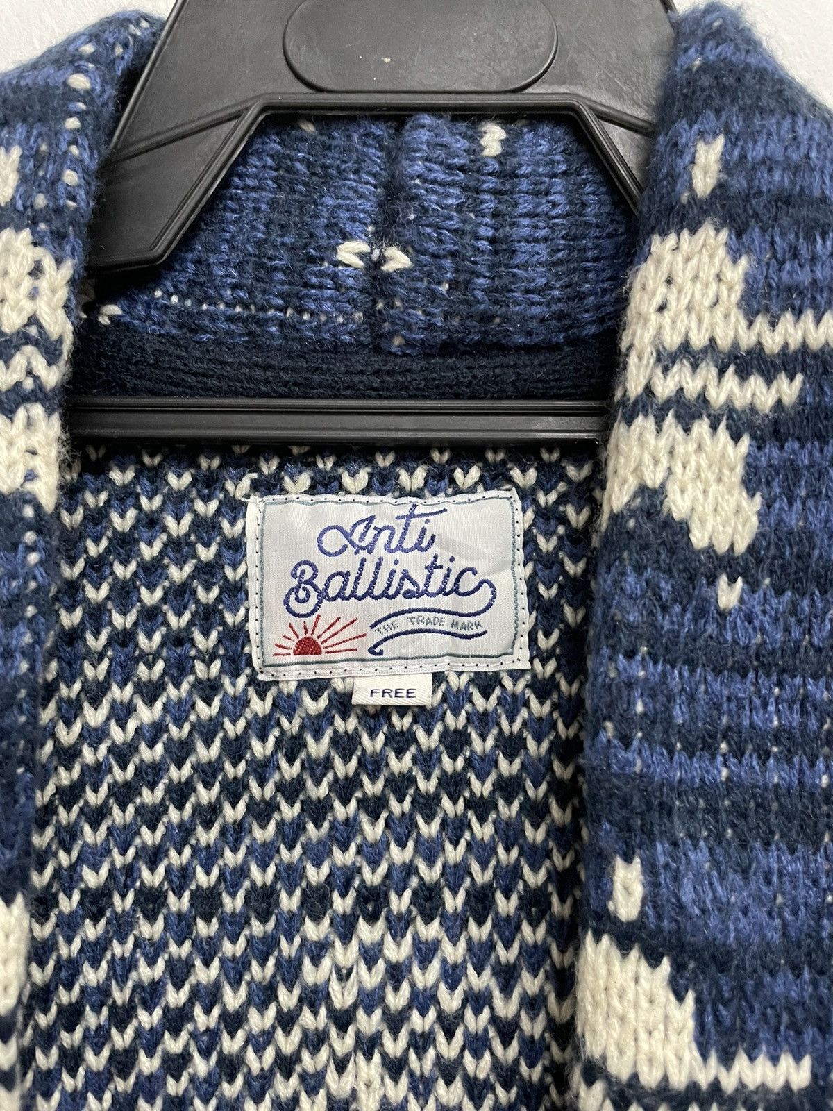 Japanese Brand Anti Ballistic wrap cardigan Size US M / EU 48-50 / 2 - 5 Thumbnail