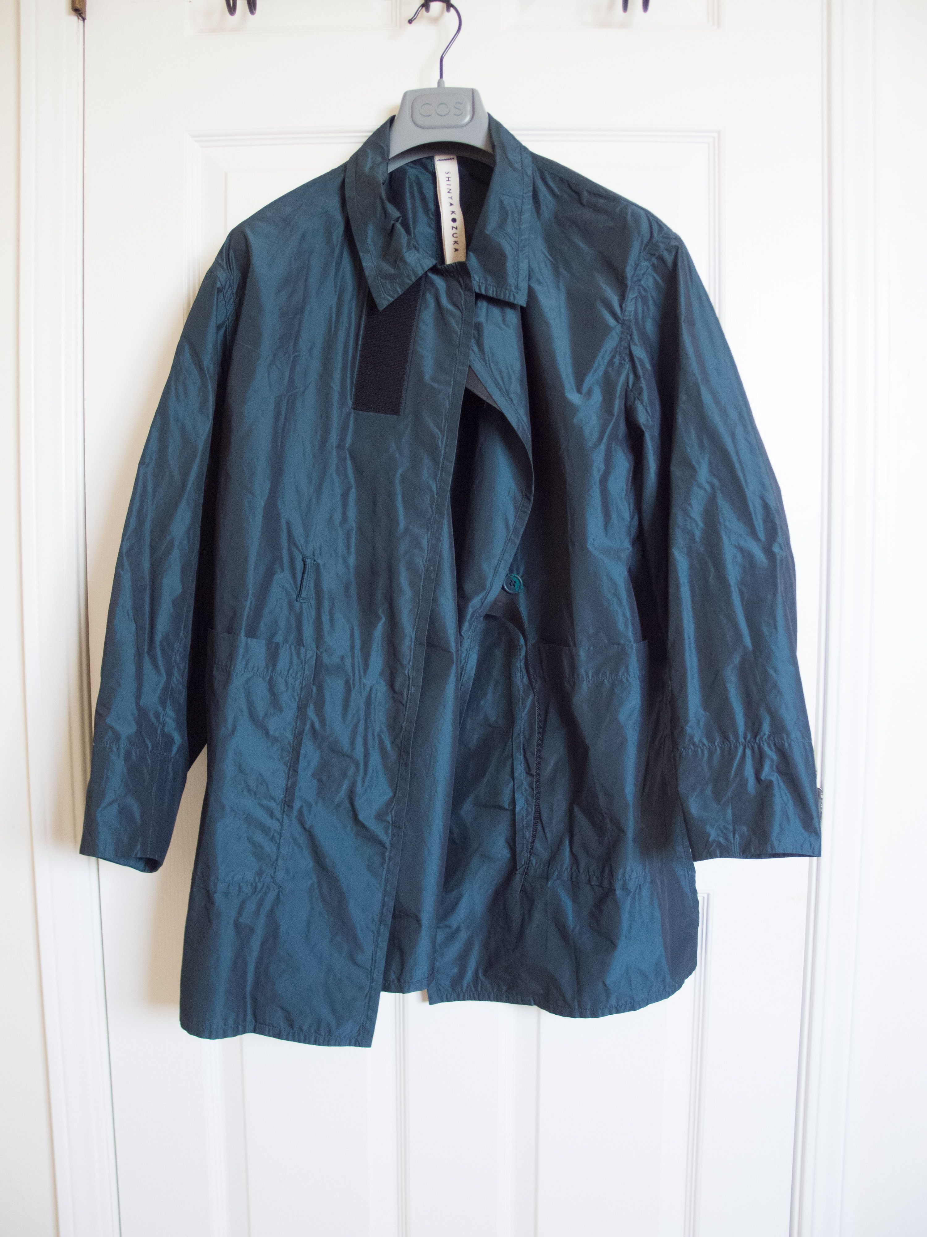 SHINYA KOZUKA HIS MAC COAT Memory Poly Mac Coat