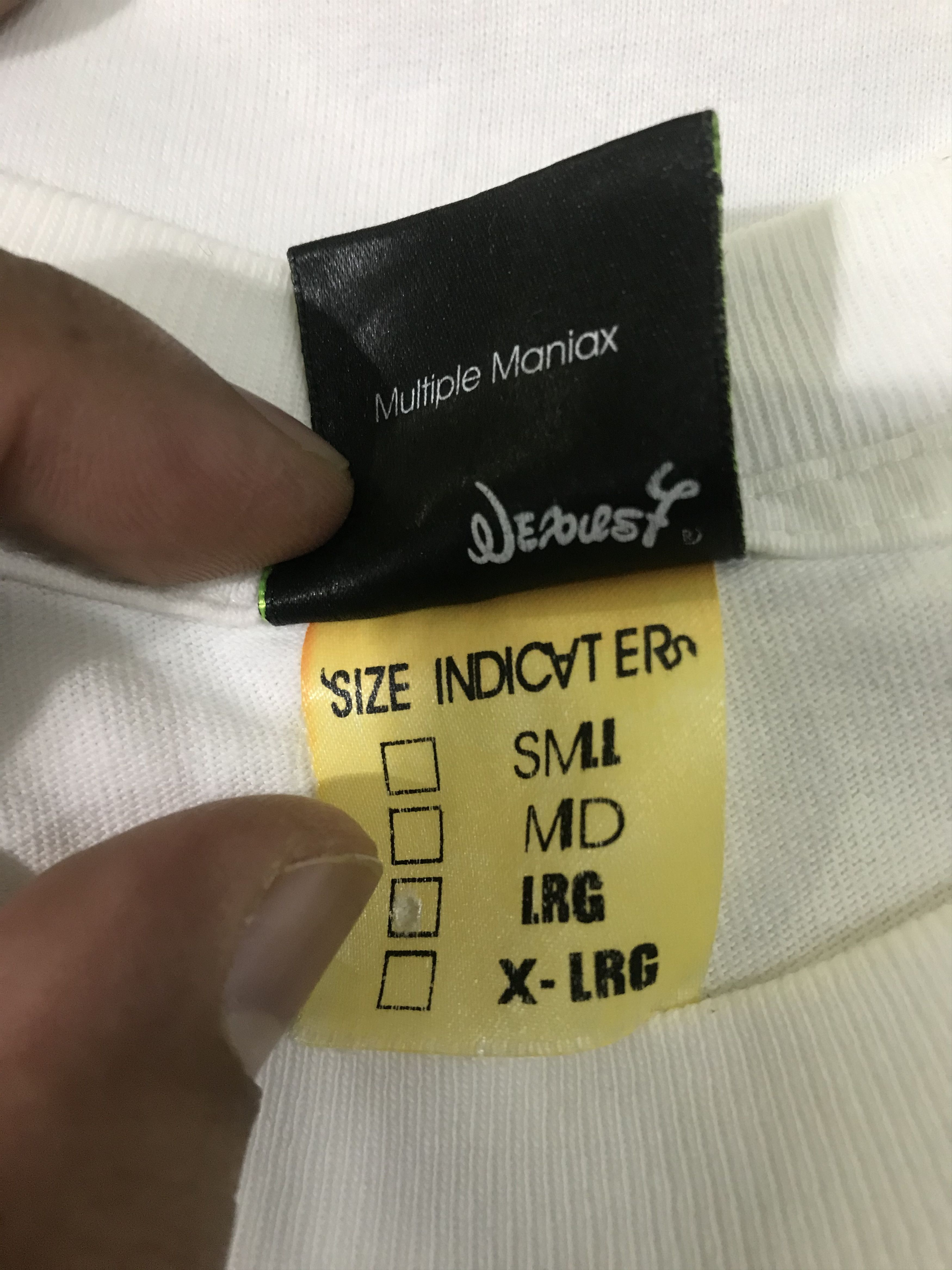 Japanese Brand Nexus 7 Nexus VII Multiple Maniax T-Shirt Size US L / EU 52-54 / 3 - 7 Thumbnail