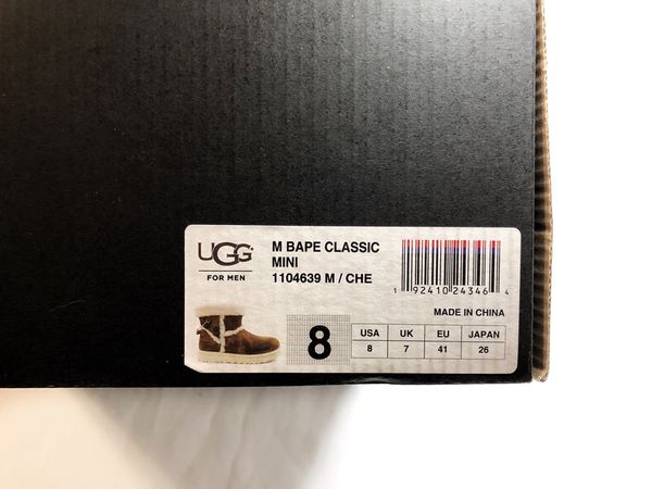 Bape Bape x Ugg Classic Mini Boots | Grailed