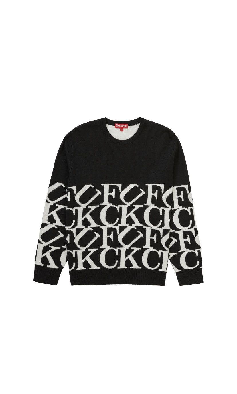 公式店舗 Supreme Fuck Sweater Black | www.podernews.com.br