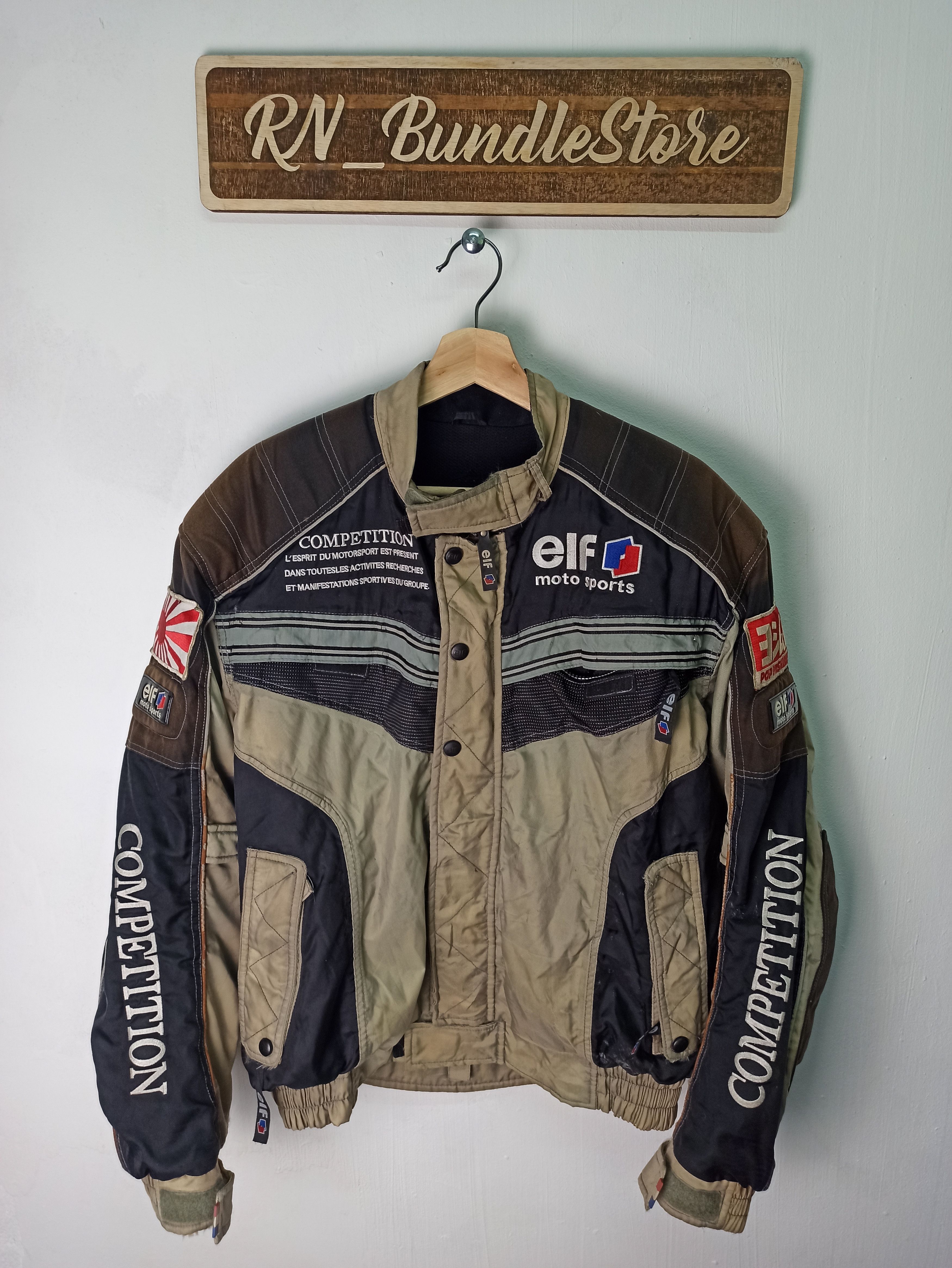 Vintage 🔥vintage racing jacket ELF motorsport competition | Grailed