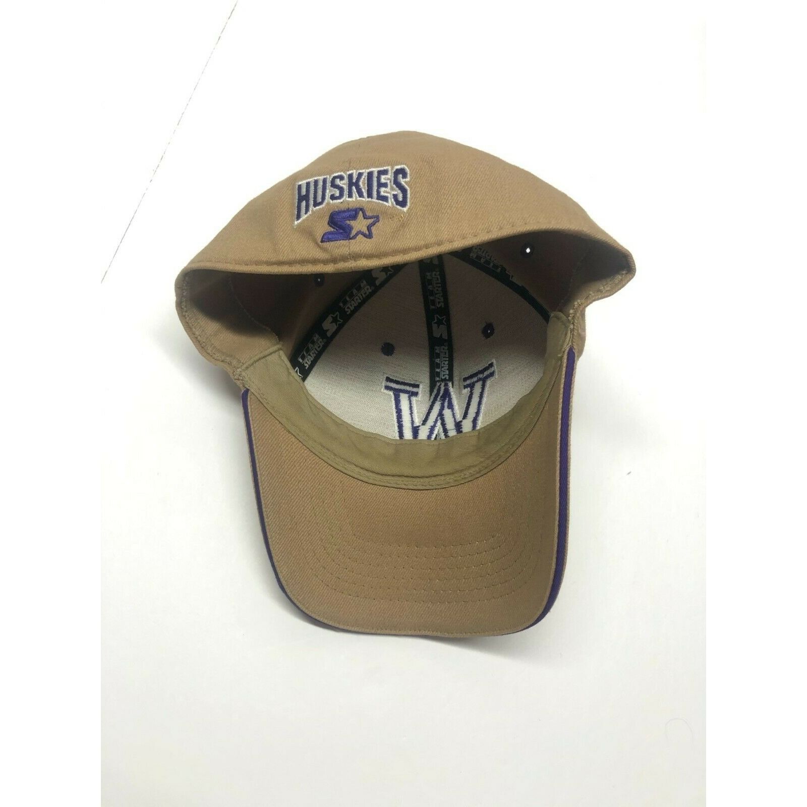 Starter Washington Huskies NCAA Fitted Hat Size ONE SIZE - 5 Thumbnail
