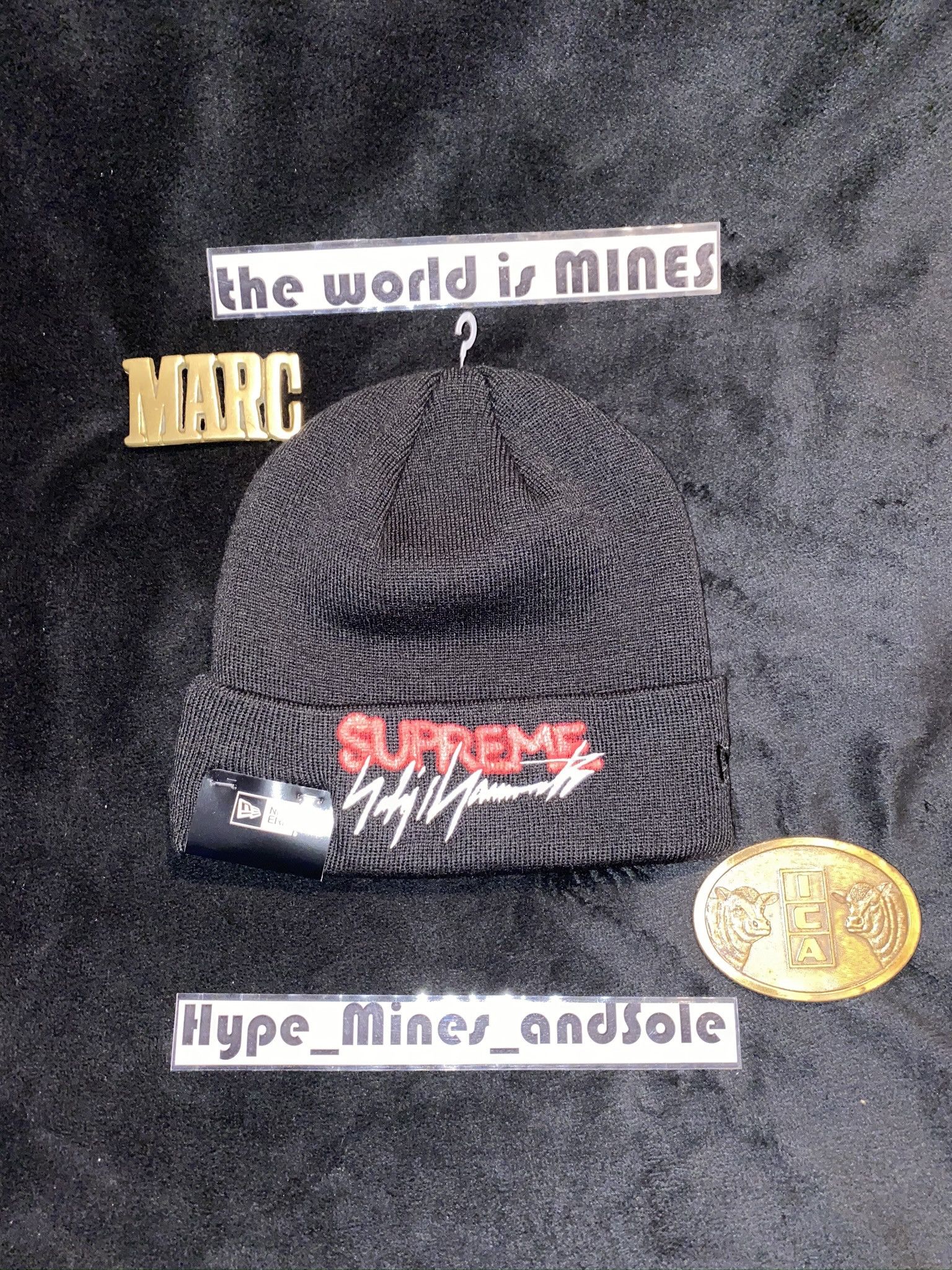 Supreme Yohji Yamamoto Beanie Black