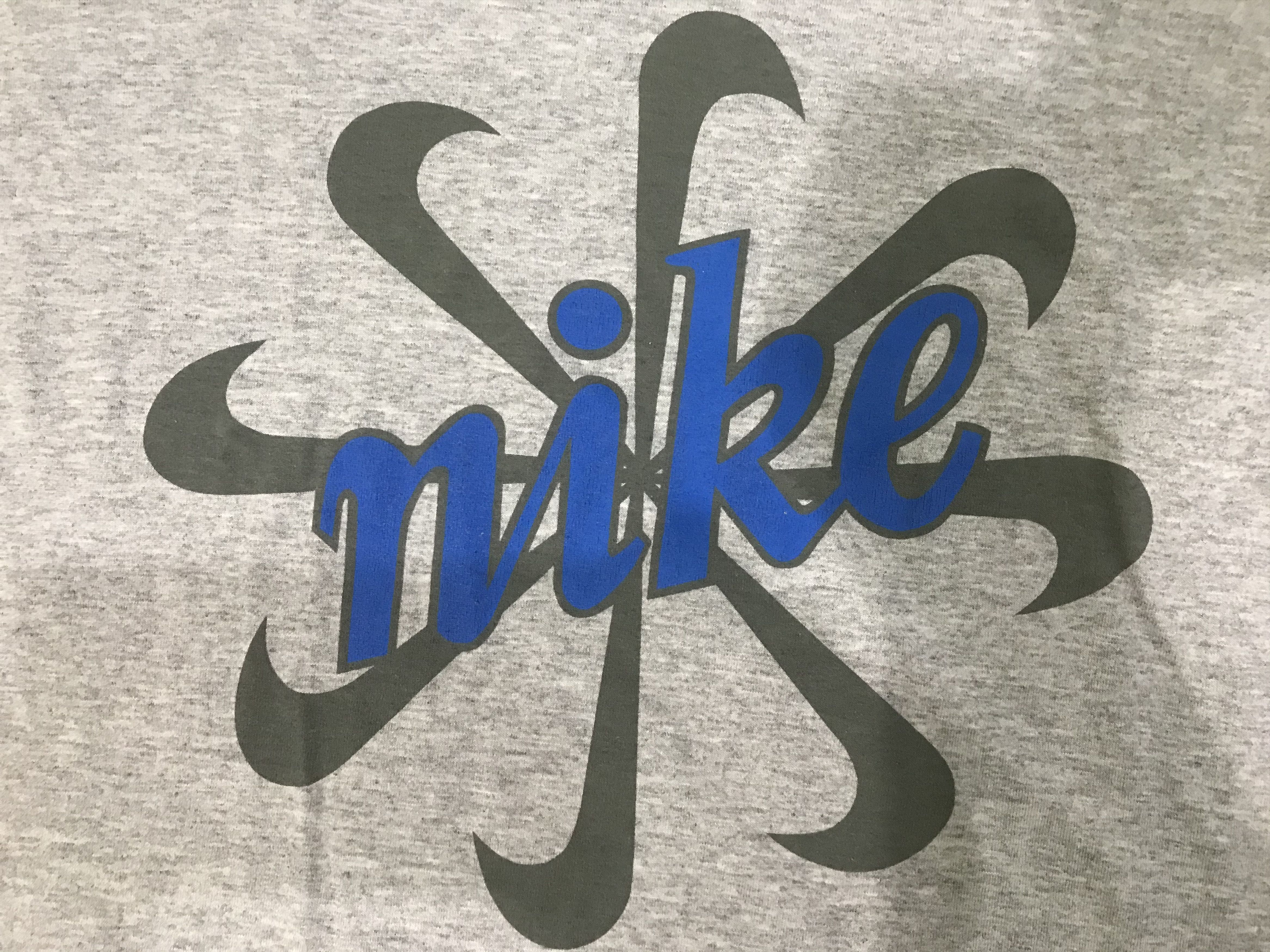 Nike Vintage 90's Nike Pin Wheel Long Sleeve T-Shirt Size US XL / EU 56 / 4 - 5 Thumbnail