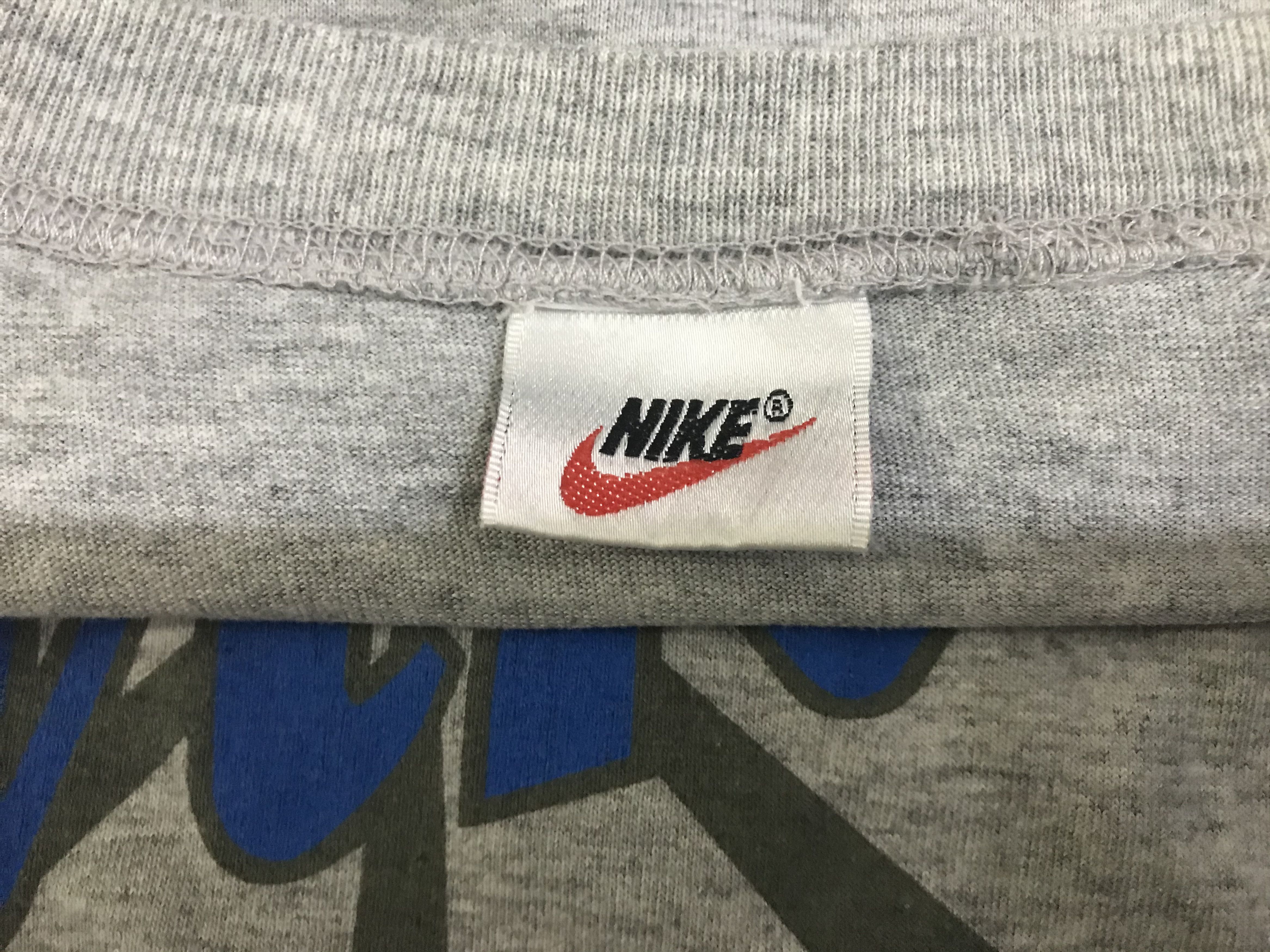 Nike Vintage 90's Nike Pin Wheel Long Sleeve T-Shirt Size US XL / EU 56 / 4 - 6 Thumbnail