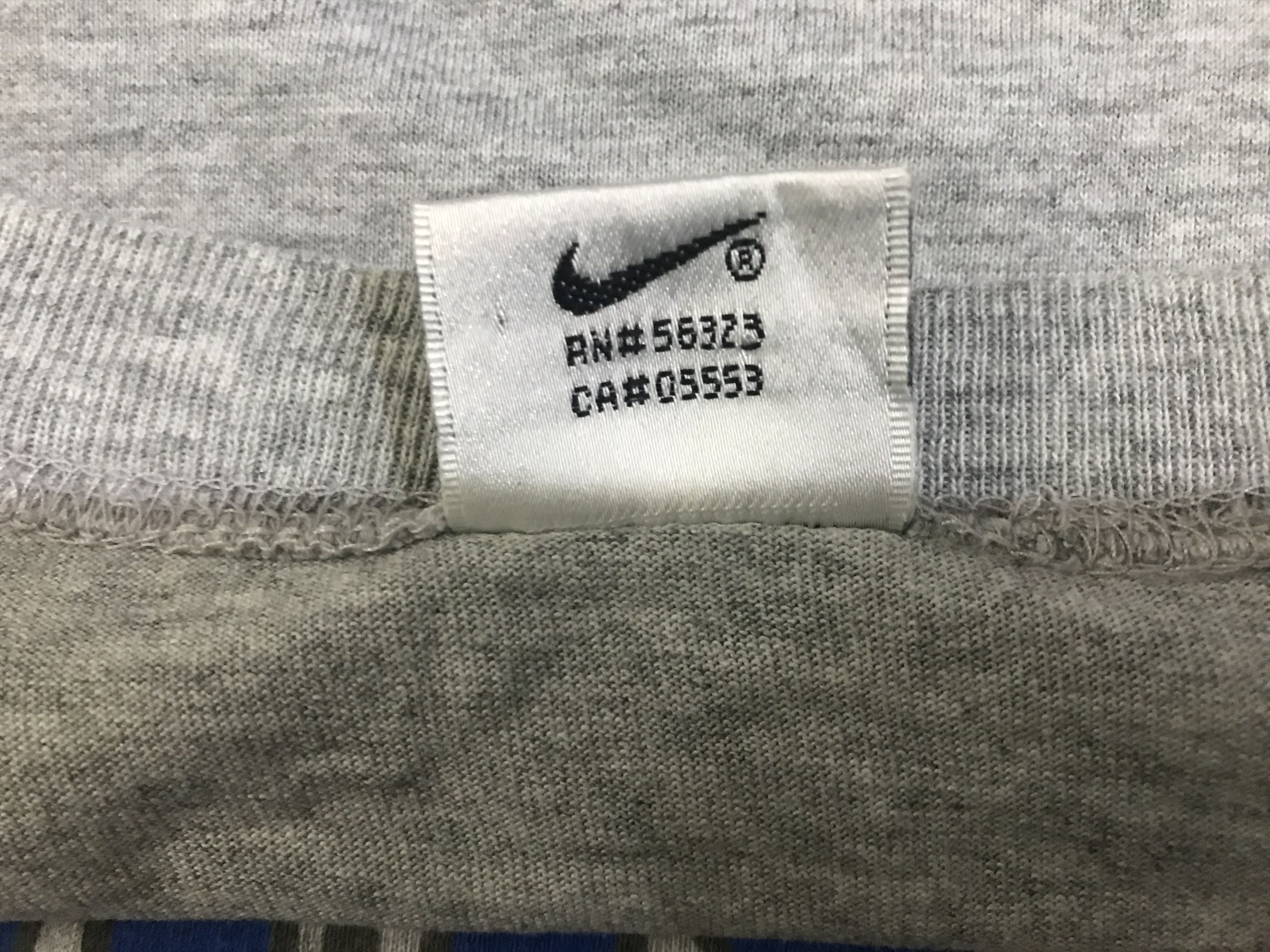 Nike Vintage 90's Nike Pin Wheel Long Sleeve T-Shirt Size US XL / EU 56 / 4 - 7 Thumbnail