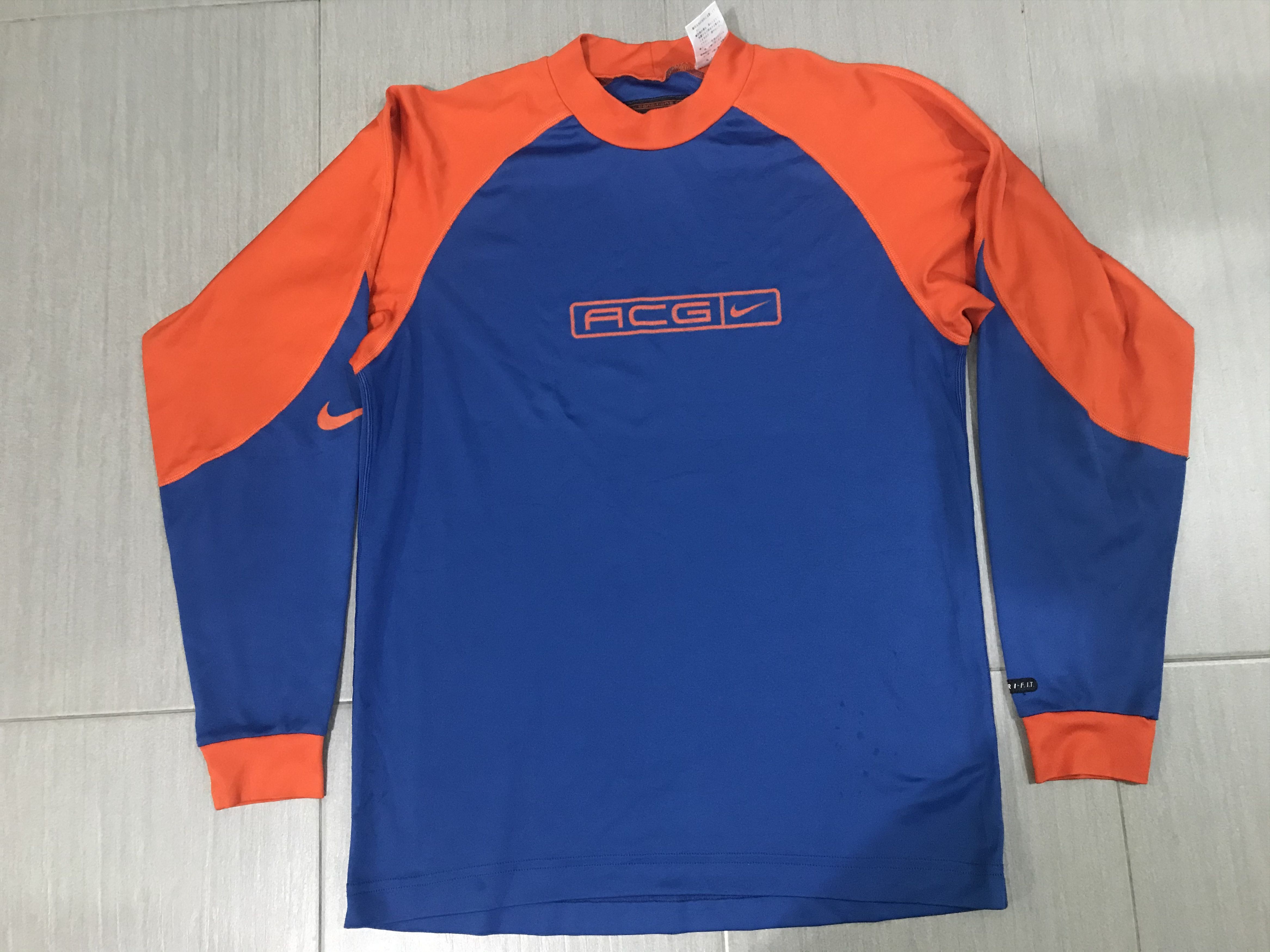 Nike ACG Nike ACG Long Sleeve Polyester USA T-Shirt Size US M / EU 48-50 / 2 - 3 Thumbnail