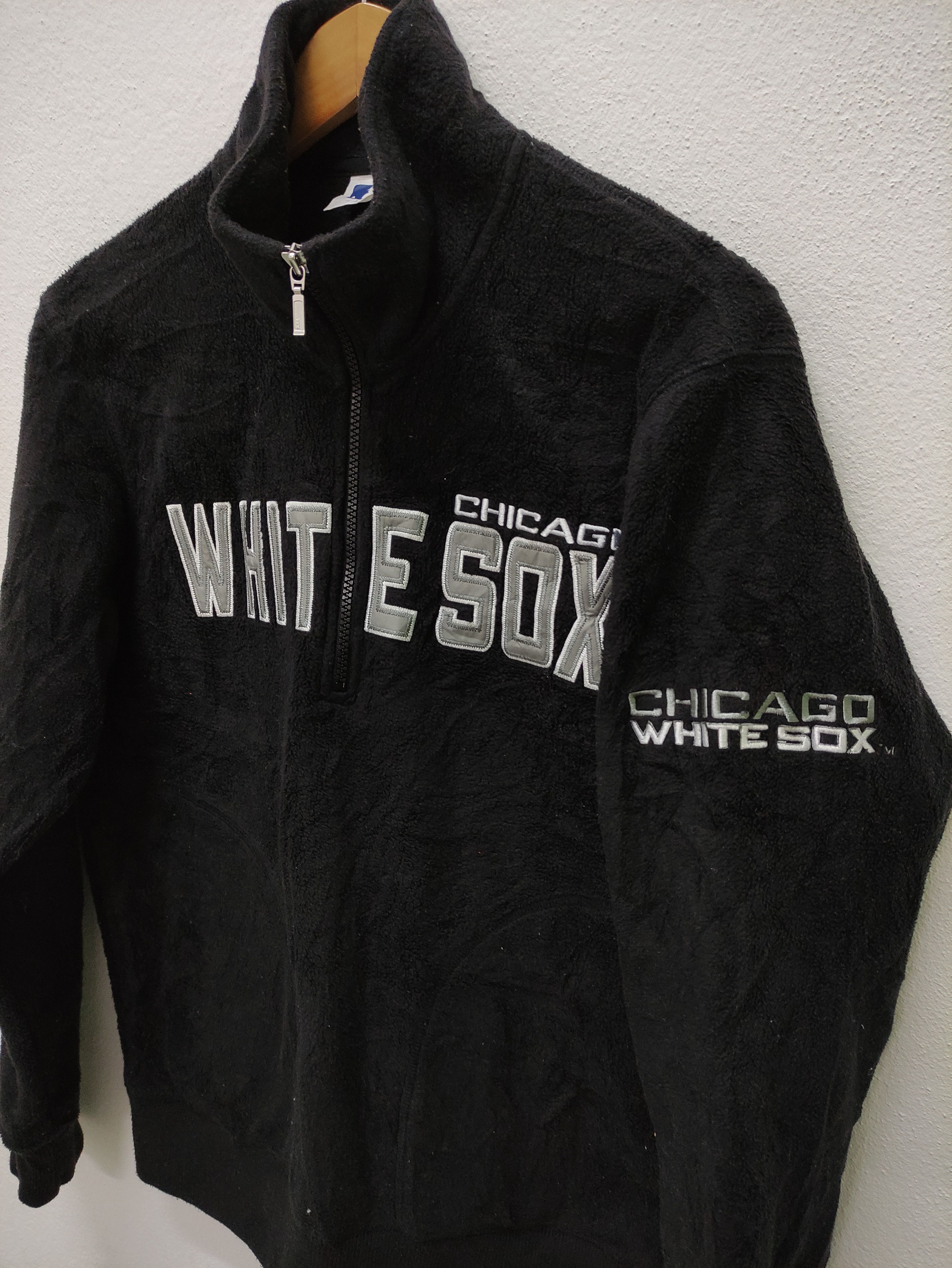 MLB × Uniqlo MLB Chicago White Sox Fleece Sweater Size US L / EU 52-54 / 3 - 2 Thumbnail