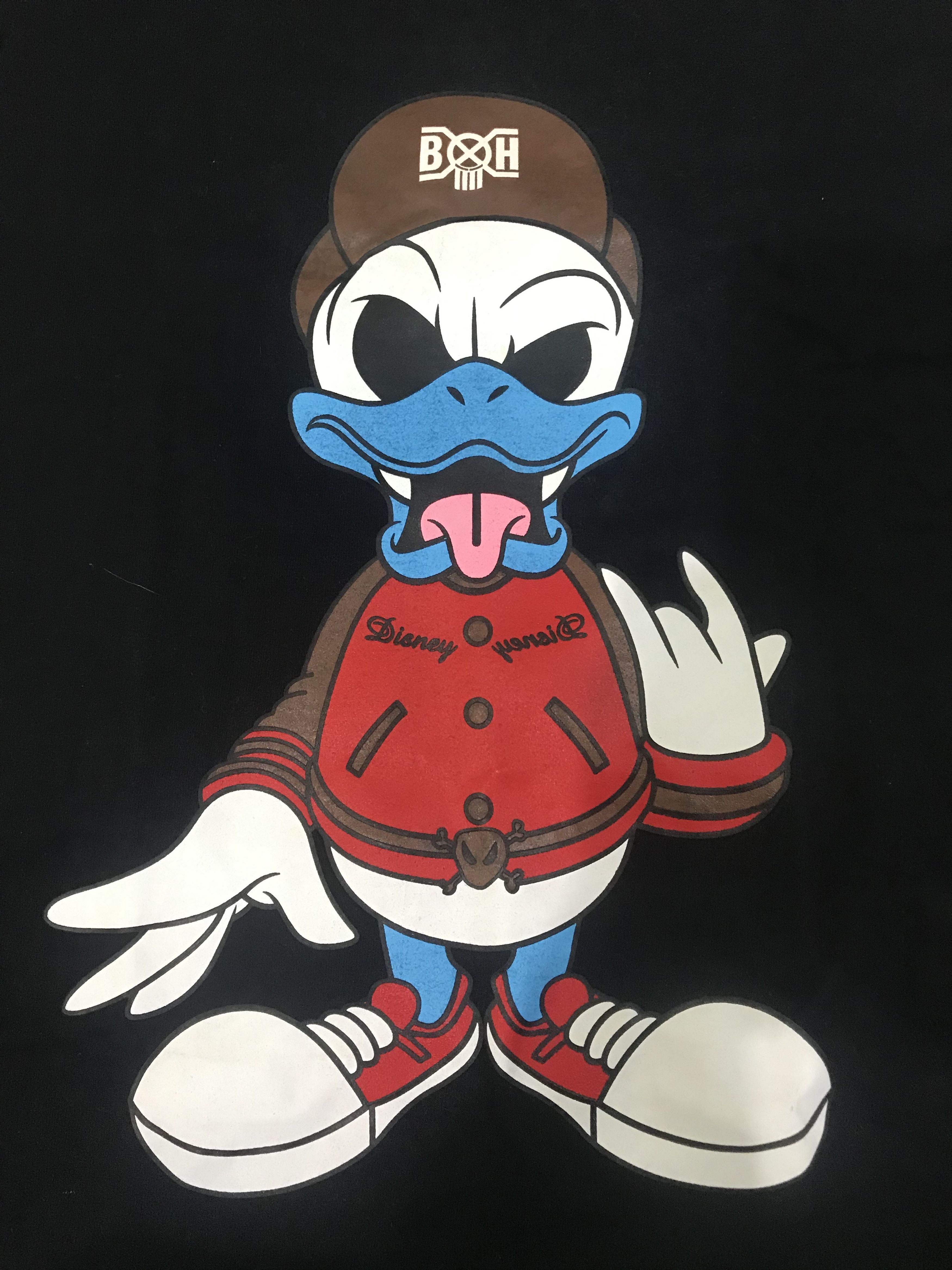 Bounty Hunter Y2K Bounty Hunter X Disney Donald Duck Cartoon T-shirt Size US L / EU 52-54 / 3 - 5 Thumbnail
