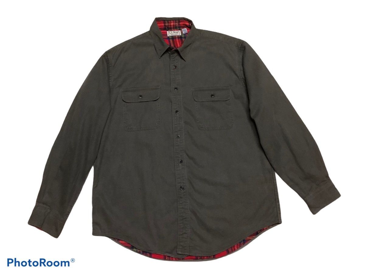 L.L. Bean Vintage A038LL BEAN Shirt Made in USA Size US XL / EU 56 / 4 - 4 Thumbnail
