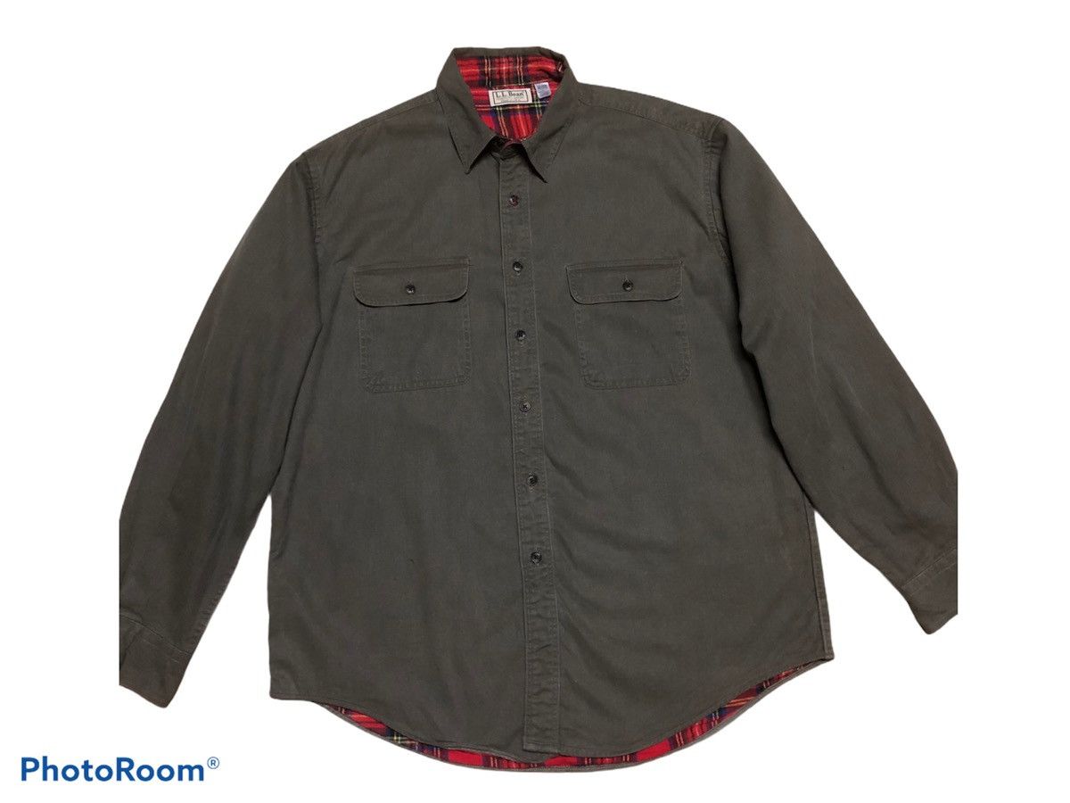 L.L. Bean Vintage A038LL BEAN Shirt Made in USA Size US XL / EU 56 / 4 - 2 Thumbnail