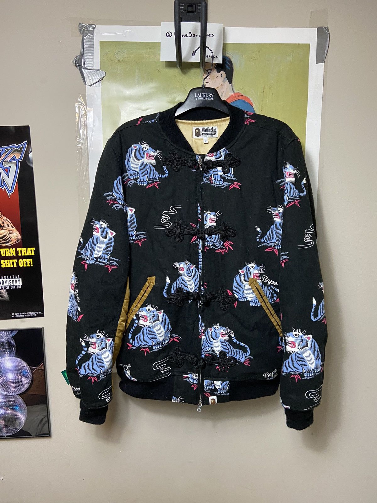 Bape tiger pattern best sale