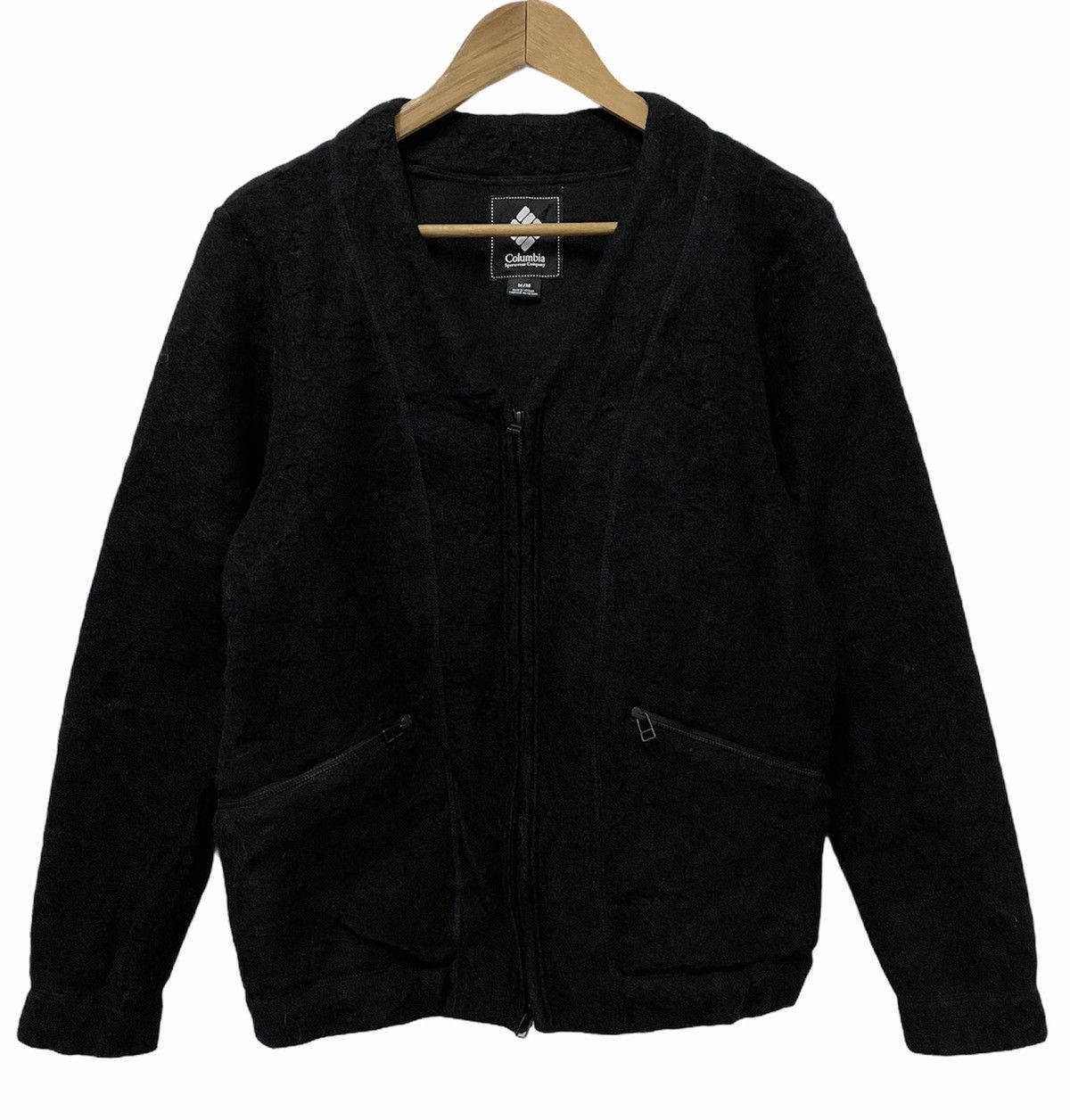Columbia Grail🔥Columbia Autumn Winter Wool Black Cardigan Size US S / EU 44-46 / 1 - 1 Thumbnail