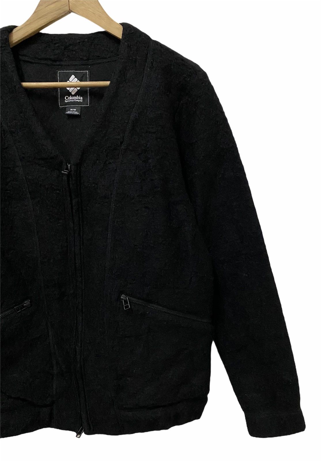 Columbia Grail🔥Columbia Autumn Winter Wool Black Cardigan Size US S / EU 44-46 / 1 - 4 Thumbnail