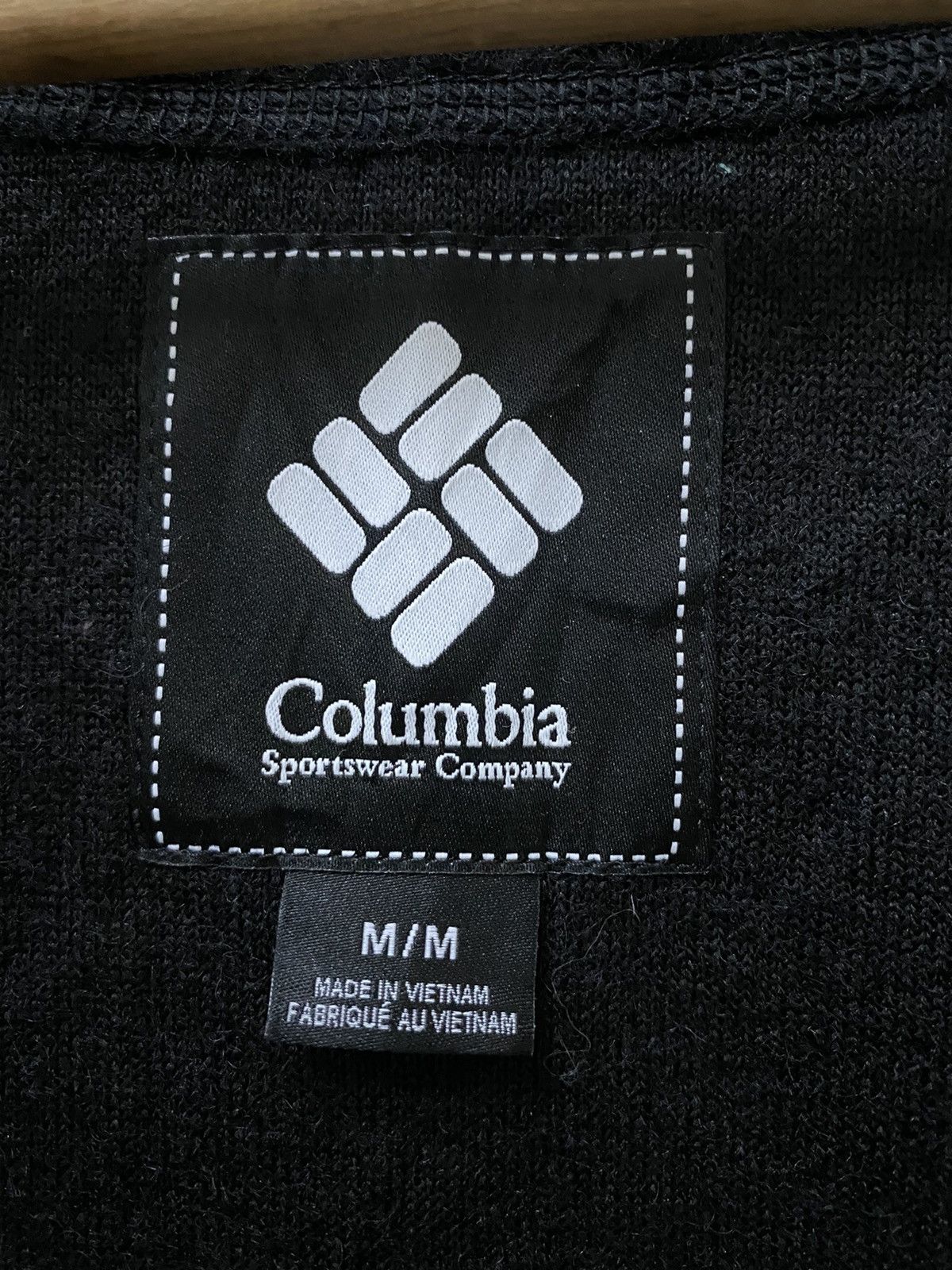 Columbia Grail🔥Columbia Autumn Winter Wool Black Cardigan Size US S / EU 44-46 / 1 - 11 Thumbnail
