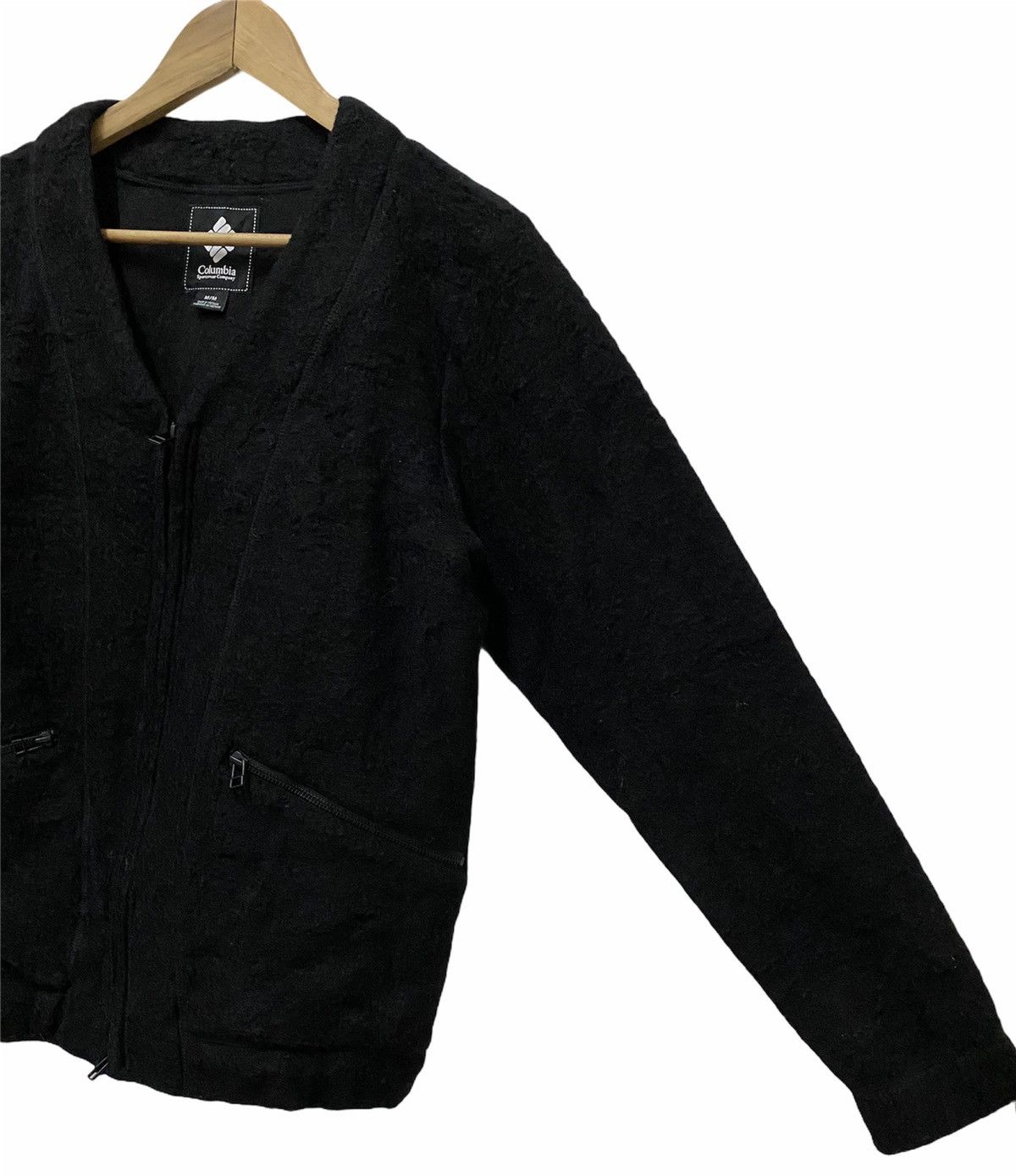 Columbia Grail🔥Columbia Autumn Winter Wool Black Cardigan Size US S / EU 44-46 / 1 - 6 Thumbnail