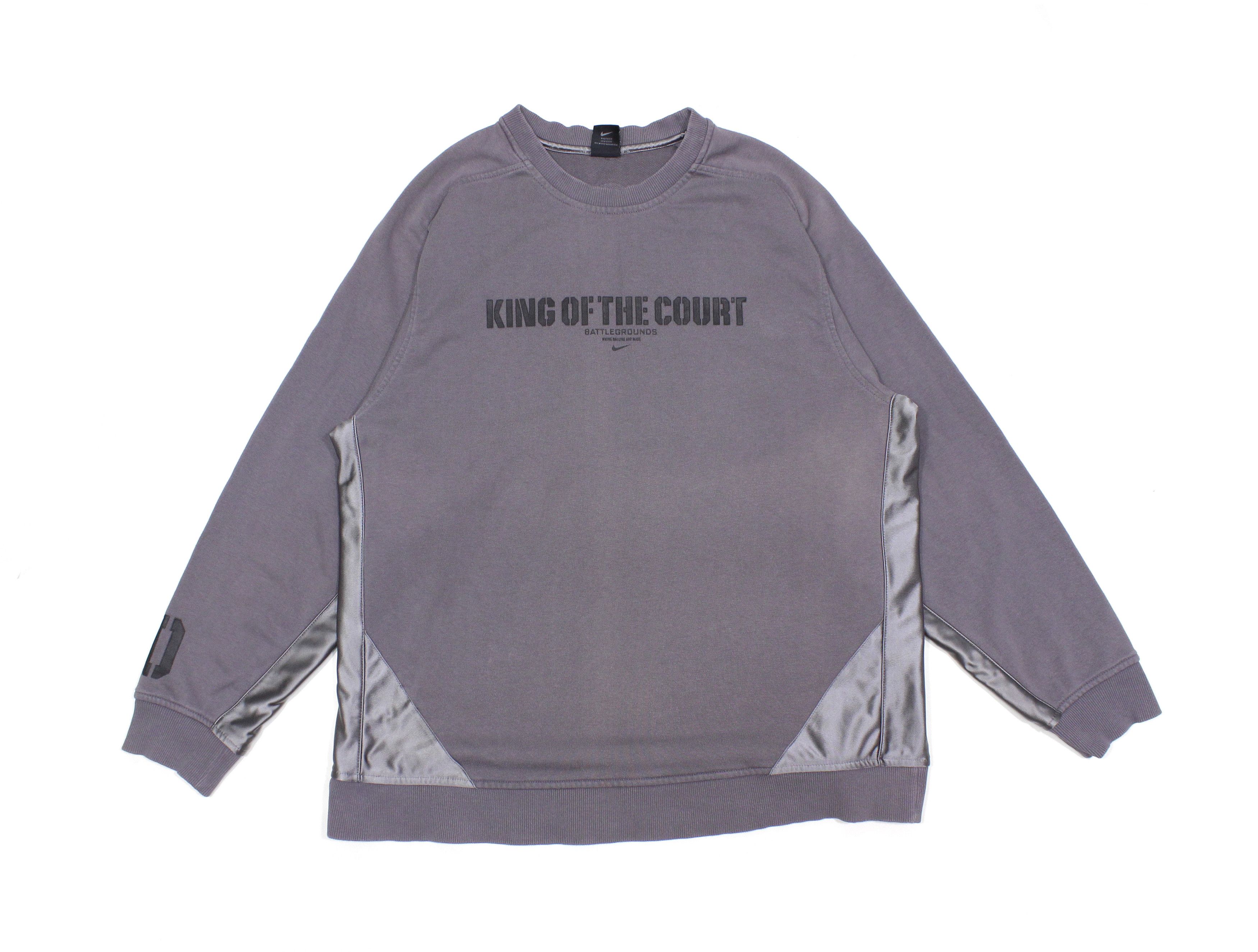 Nike 90S King Of The Court Big Logo Sweatshirt Size US XL / EU 56 / 4 - 1 Thumbnail
