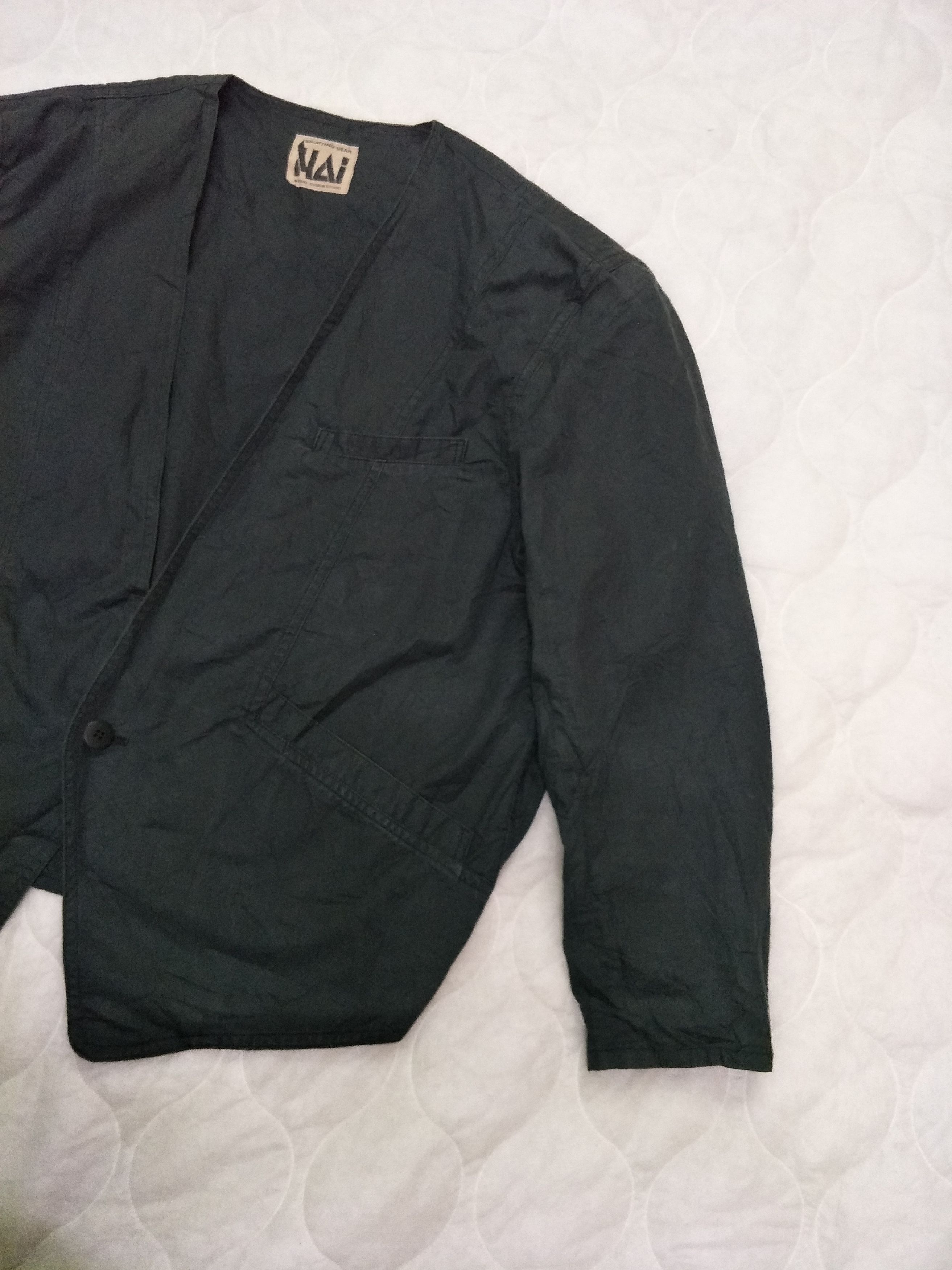Hai Sporting Gear 80's Cropped Coat Issey Miyake Studio Sporting Gear Size US M / EU 48-50 / 2 - 3 Thumbnail