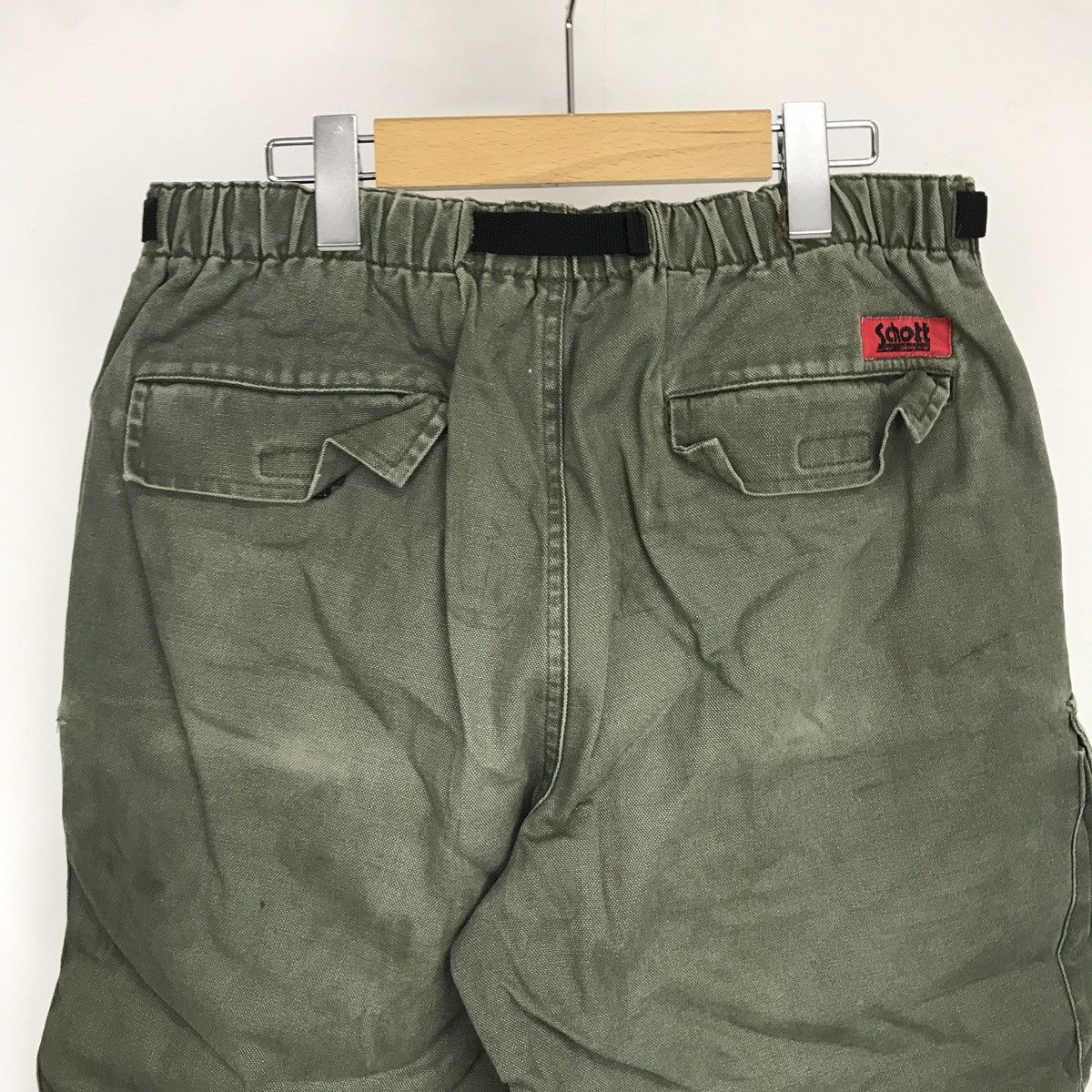 Schott Schott NYC Military Cargo short Pants tactical utilities Size US 30 / EU 46 - 4 Thumbnail