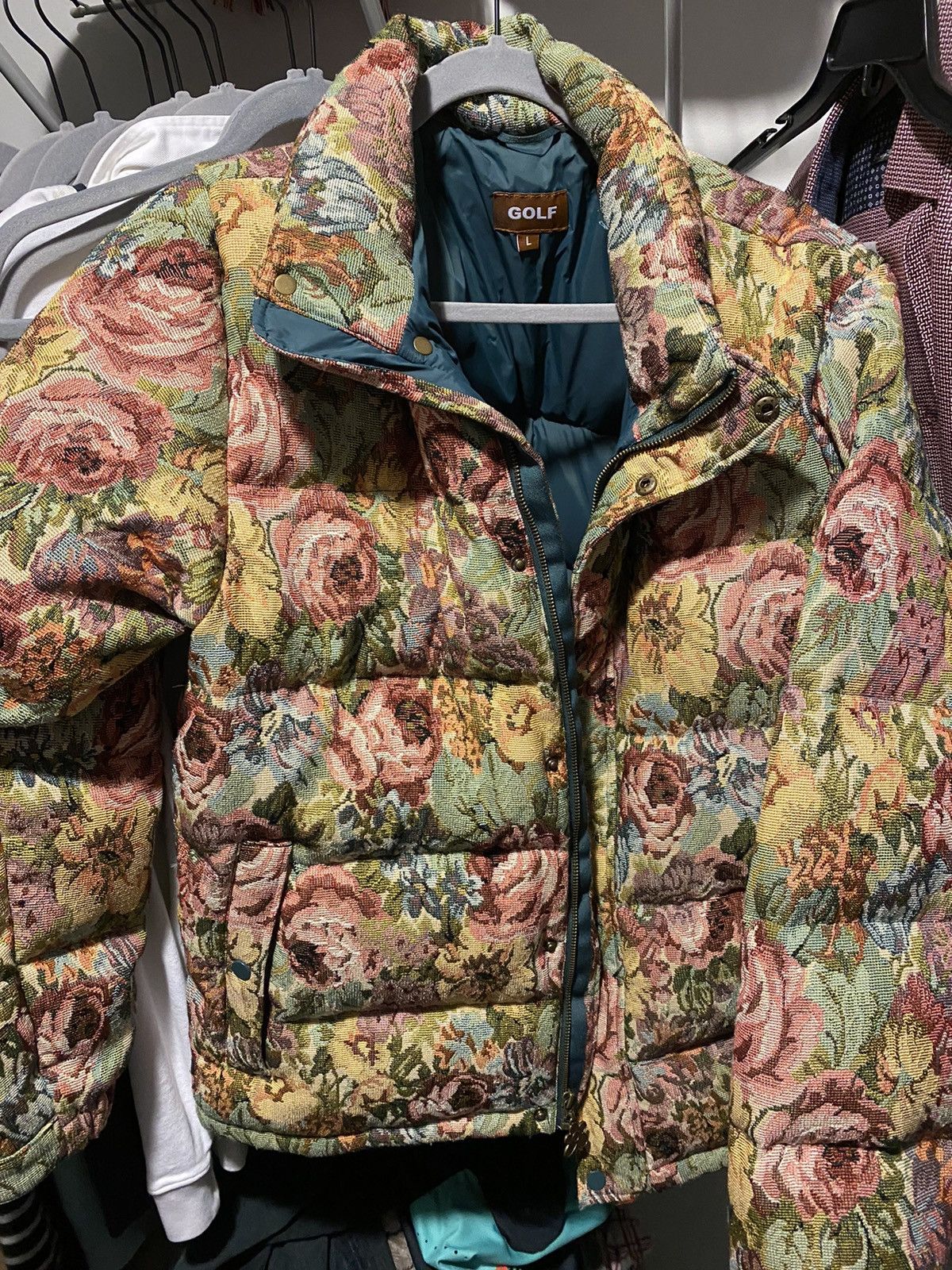 Golf wang flower puffer - staging.pulseiravirtual.com.br